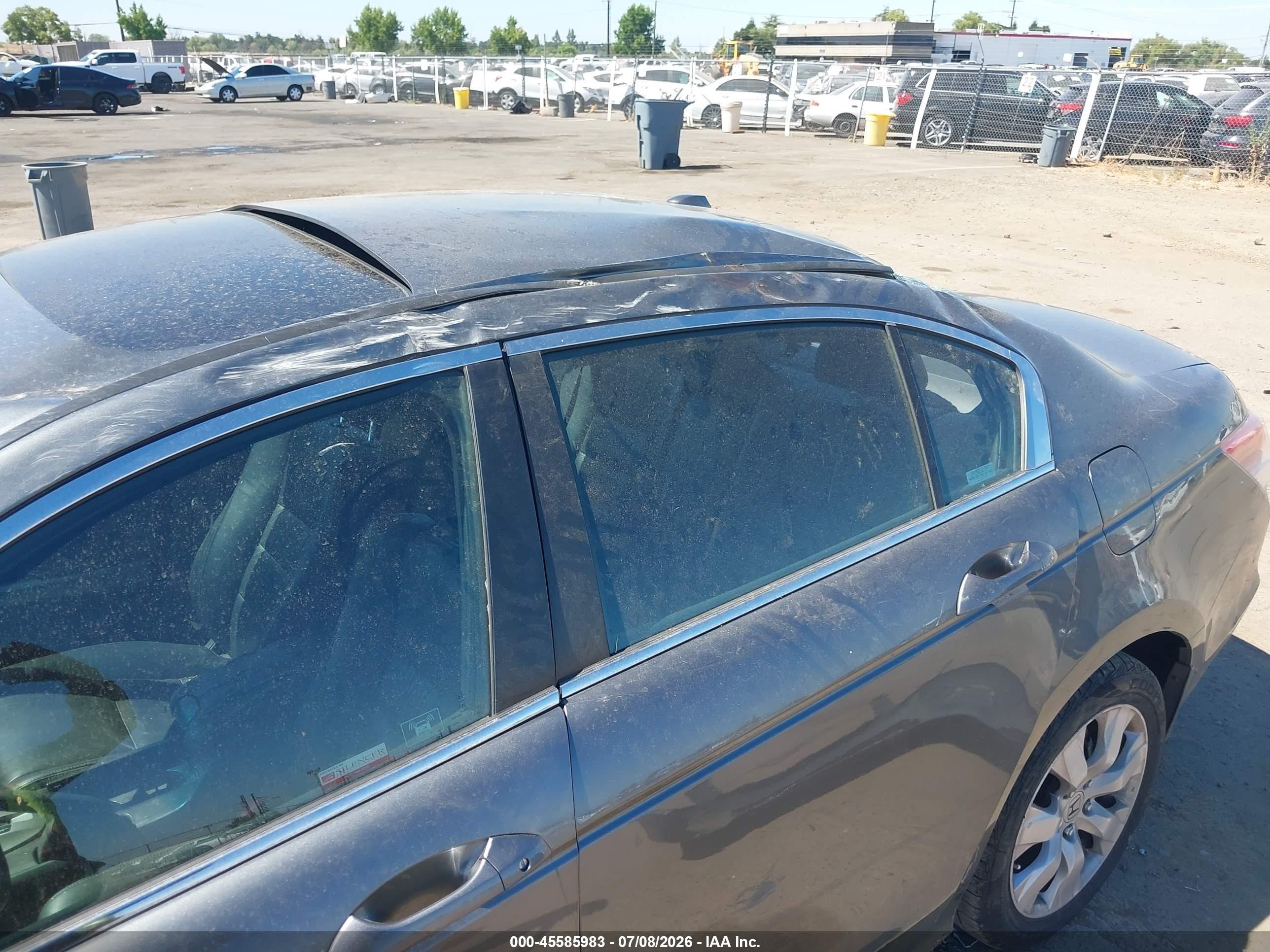 2009 Honda Accord 2.4 Ex-l Gray vin: 1HGCP26839A051616