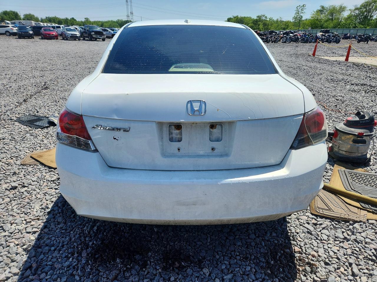 2009 Honda Accord Exl White vin: 1HGCP26839A056427