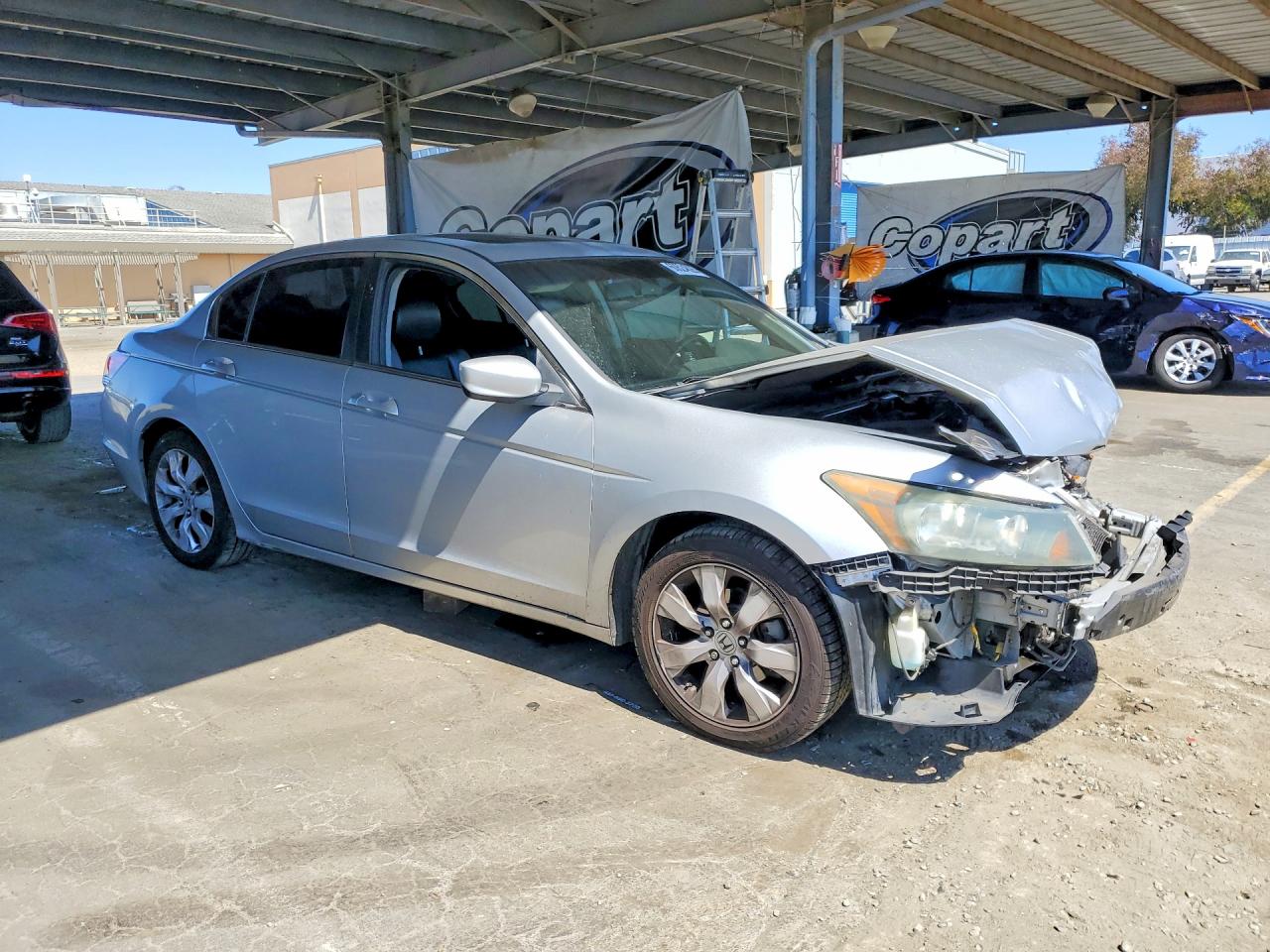 2009 Honda Accord Exl Silver vin: 1HGCP26839A094949
