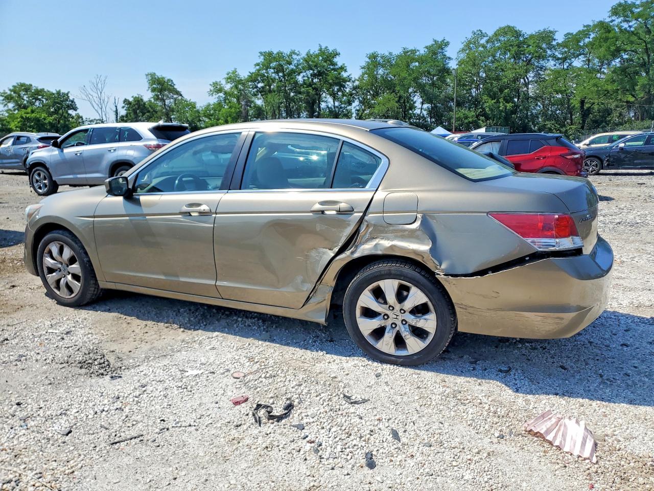 2009 Honda Accord Exl Beige vin: 1HGCP26839A098709