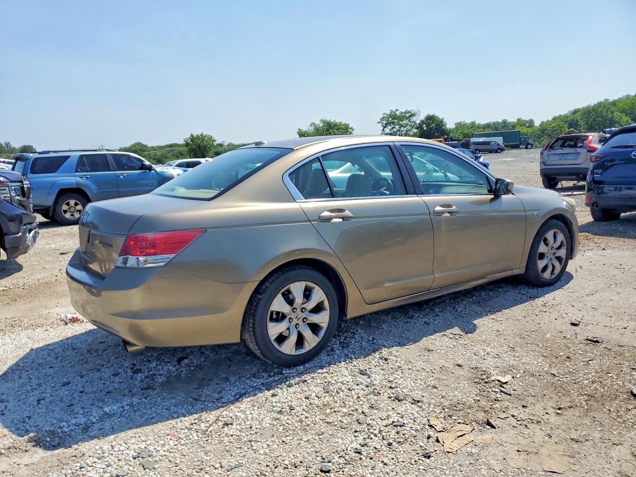 2009 Honda Accord Exl Beige vin: 1HGCP26839A098709