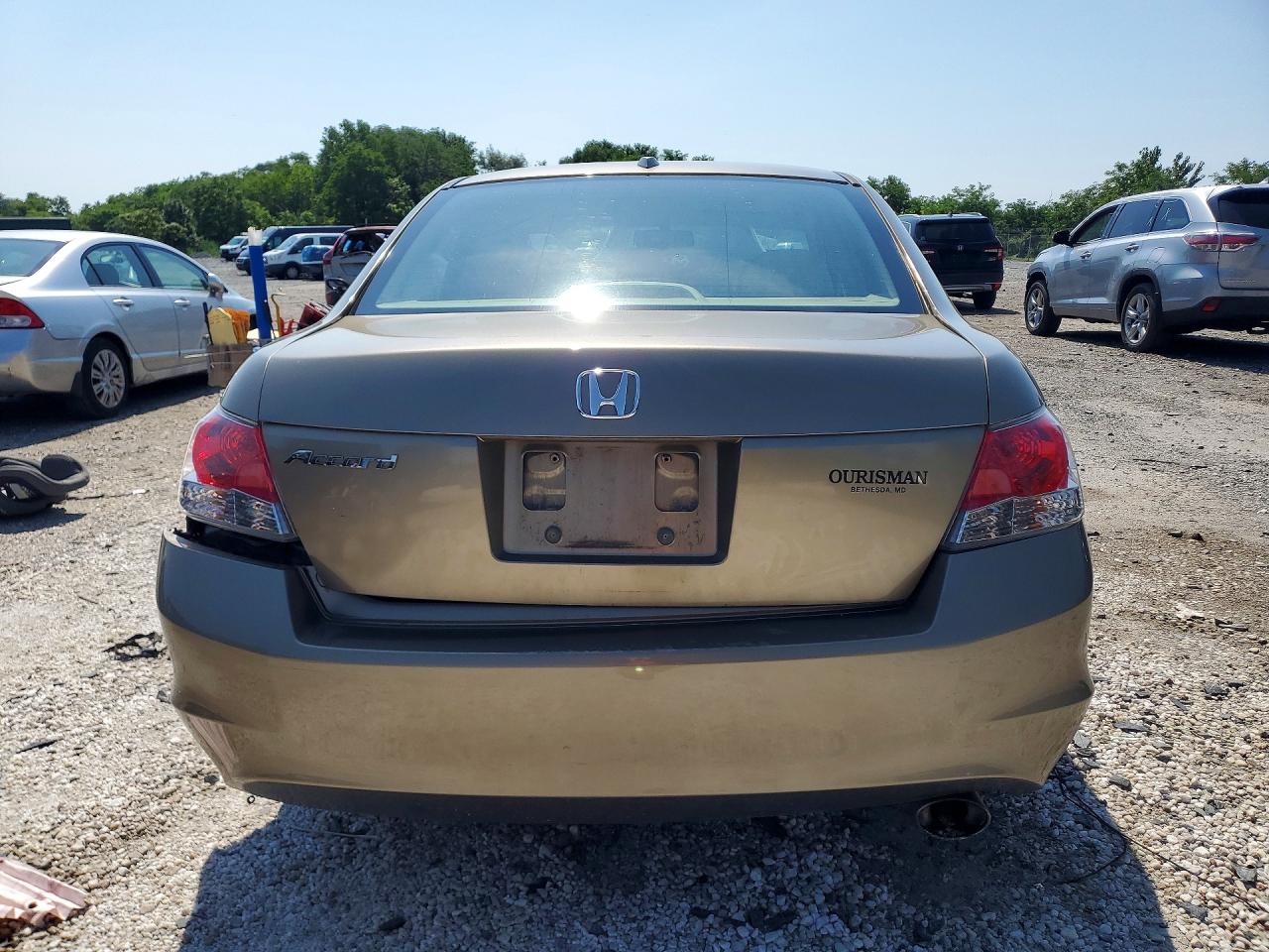 2009 Honda Accord Exl Beige vin: 1HGCP26839A098709