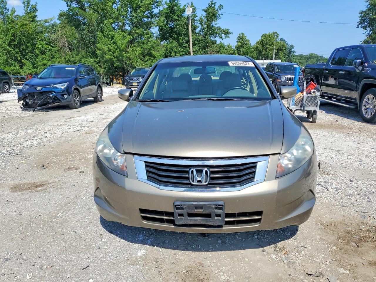 2009 Honda Accord Exl Beige vin: 1HGCP26839A098709