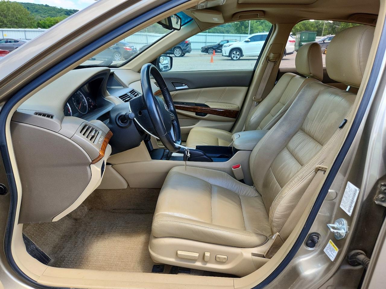 2009 Honda Accord Exl Золотой vin: 1HGCP26839A104394