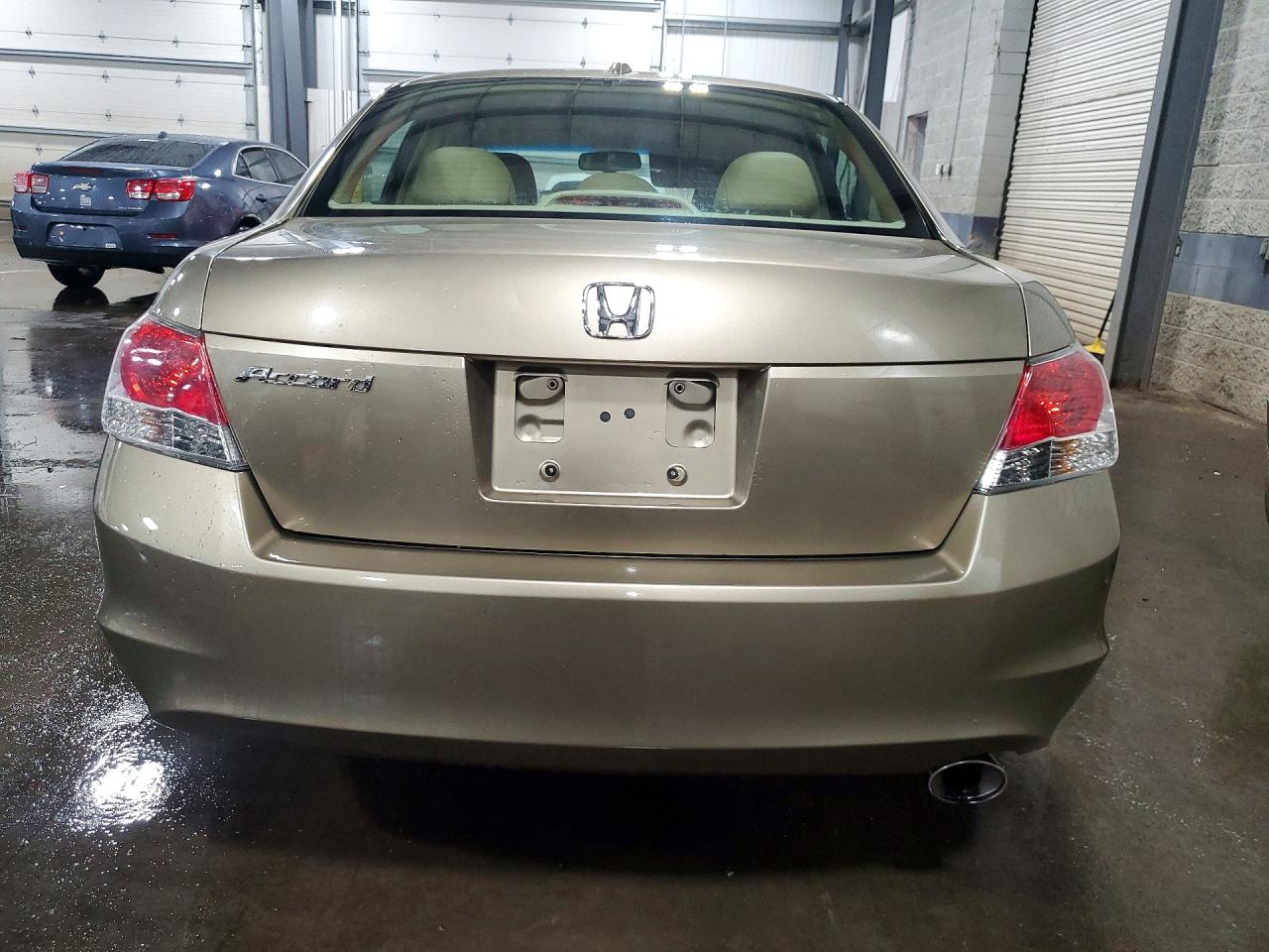 2009 Honda Accord Exl Tan vin: 1HGCP26839A110843