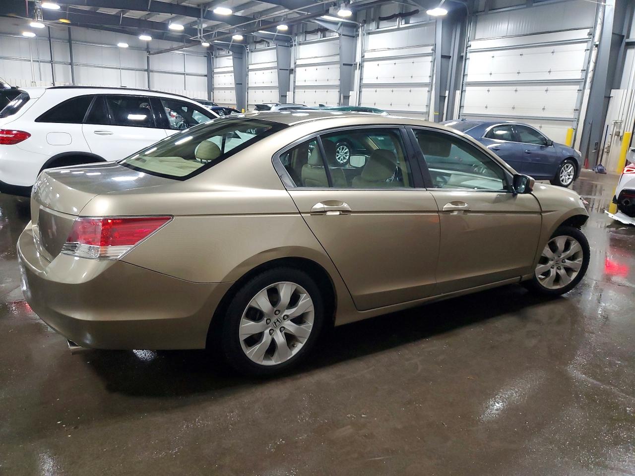 2009 Honda Accord Exl Tan vin: 1HGCP26839A110843