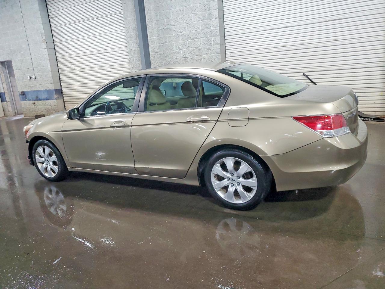 2009 Honda Accord Exl Tan vin: 1HGCP26839A110843