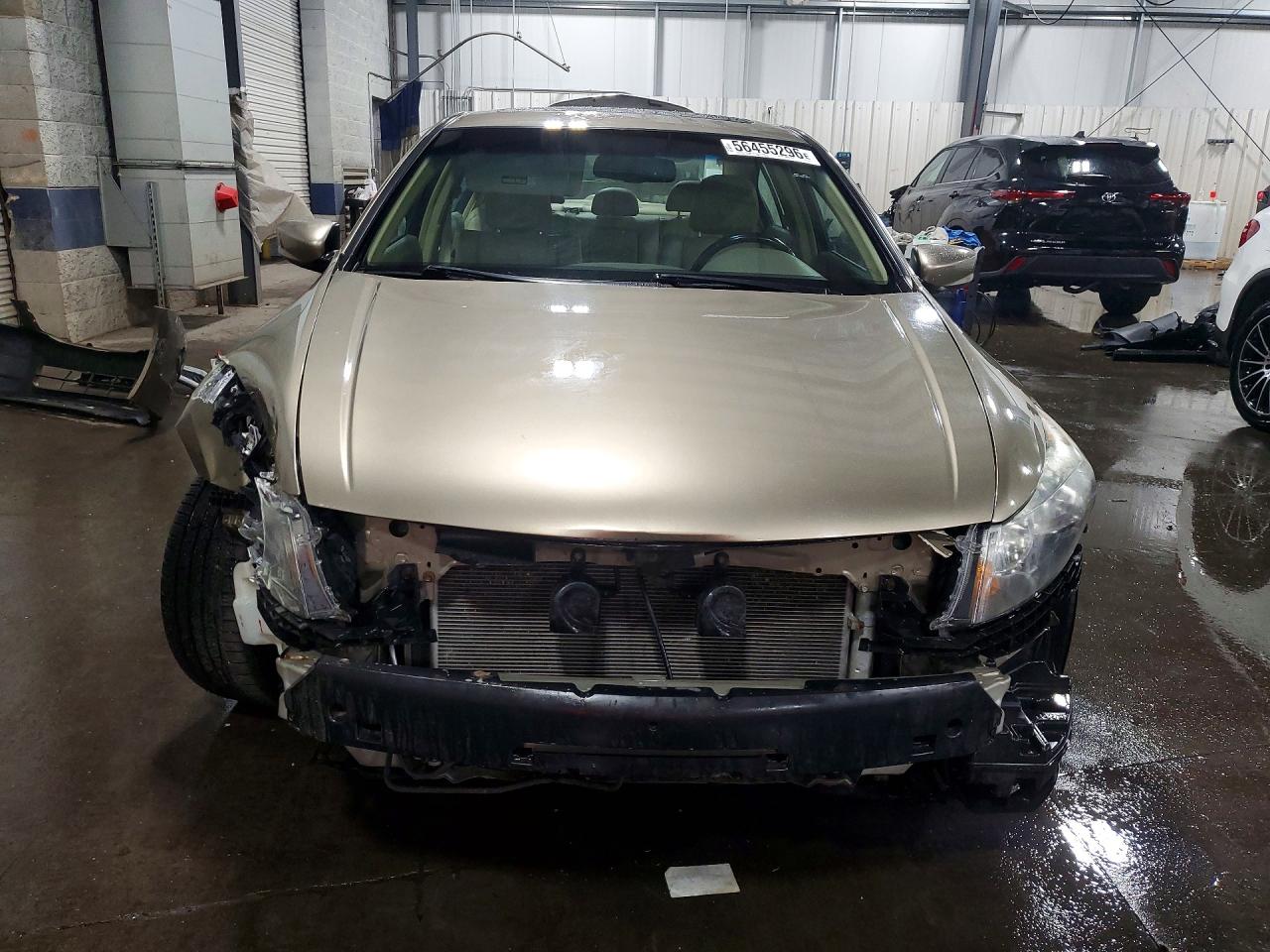 2009 Honda Accord Exl Tan vin: 1HGCP26839A110843