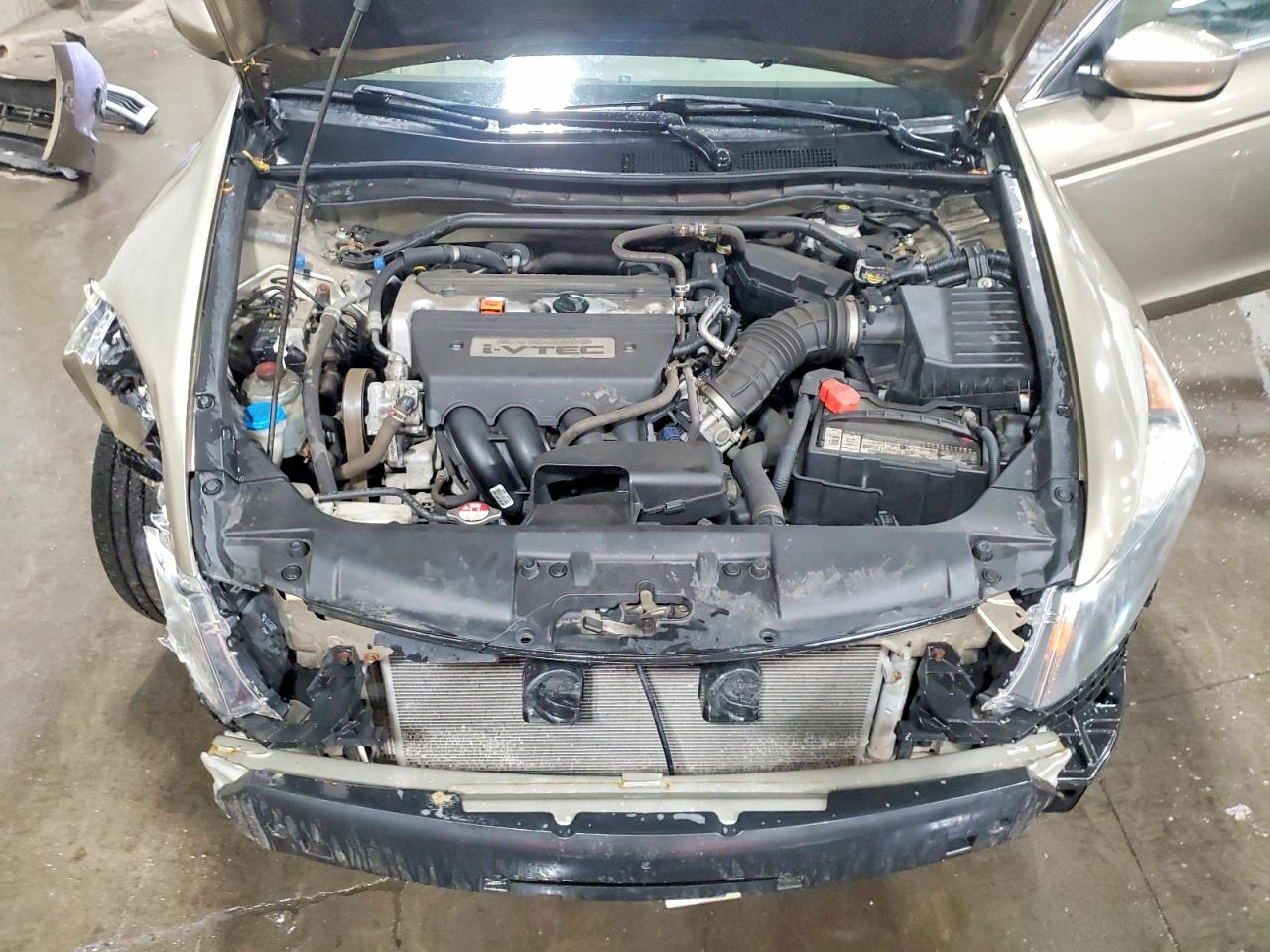 2009 Honda Accord Exl Tan vin: 1HGCP26839A110843
