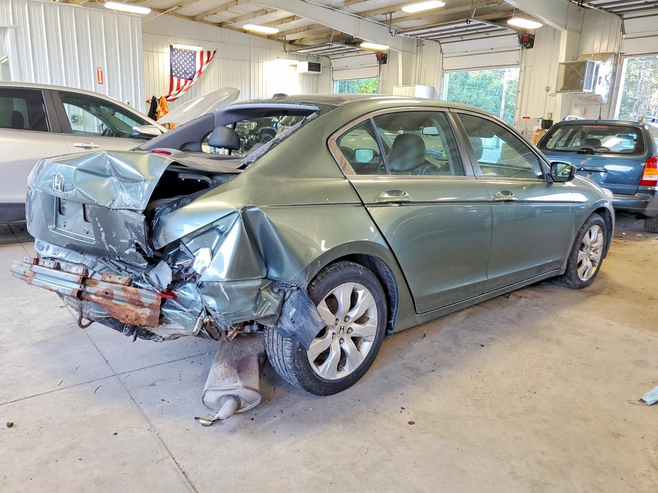 2009 Honda Accord Exl Green vin: 1HGCP26839A131742