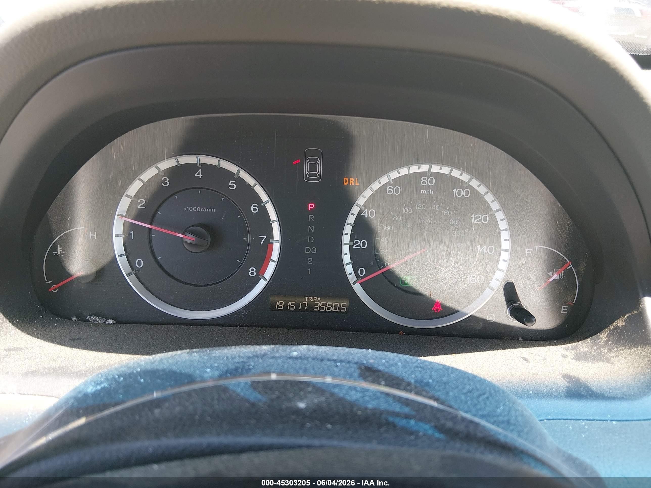2009 Honda Accord 2.4 Ex-l White vin: 1HGCP26839A149190