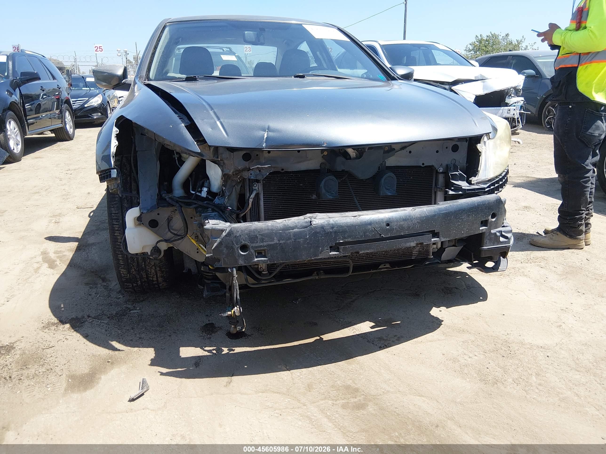 2009 Honda Accord 2.4 Ex-l Gray vin: 1HGCP26839A157712