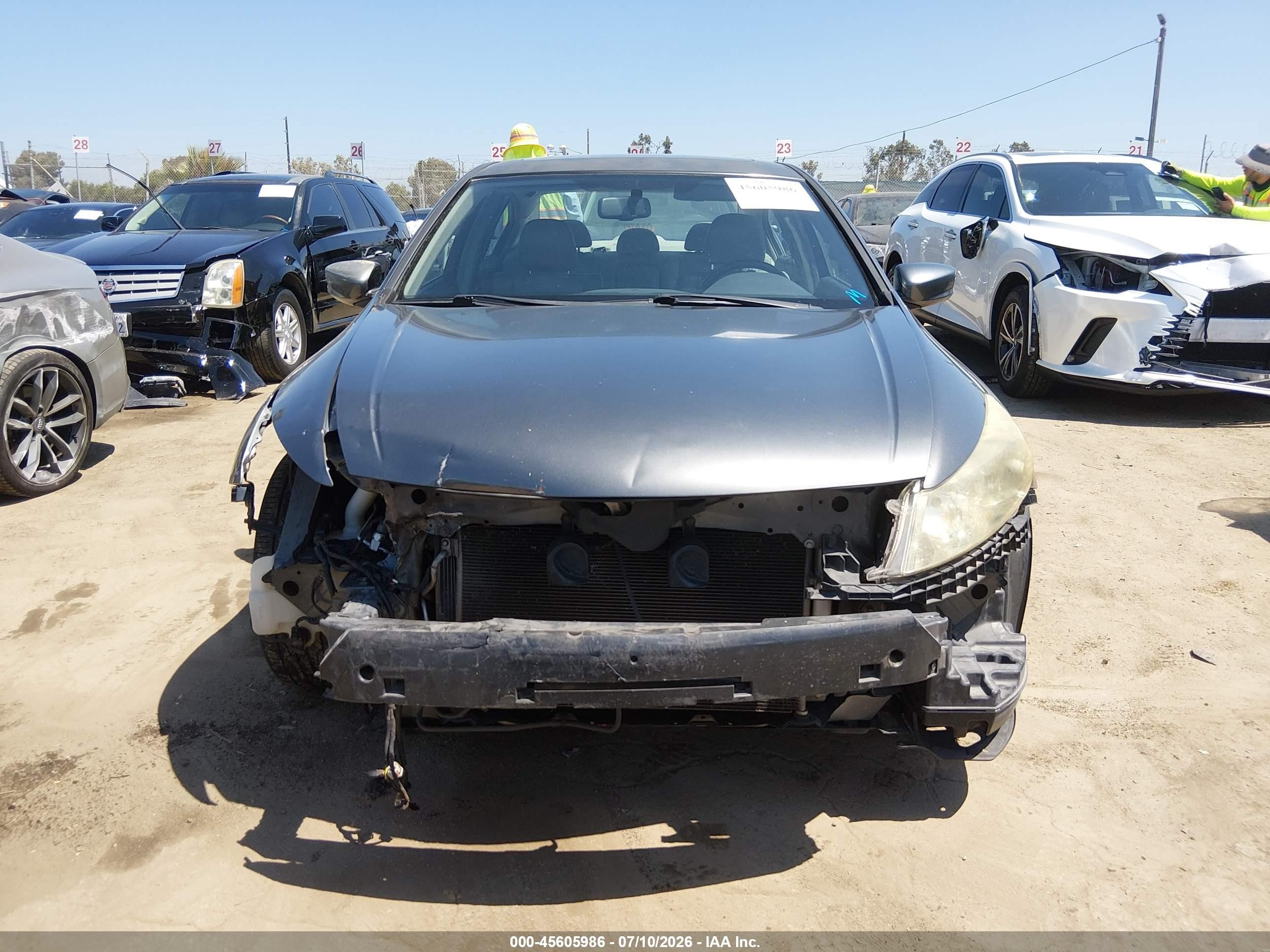 2009 Honda Accord 2.4 Ex-l Gray vin: 1HGCP26839A157712