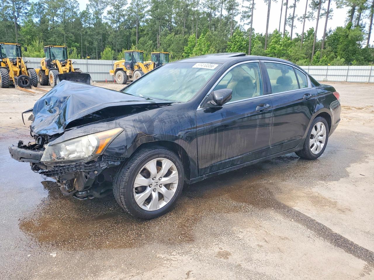 2009 Honda Accord Exl Black vin: 1HGCP26839A162022