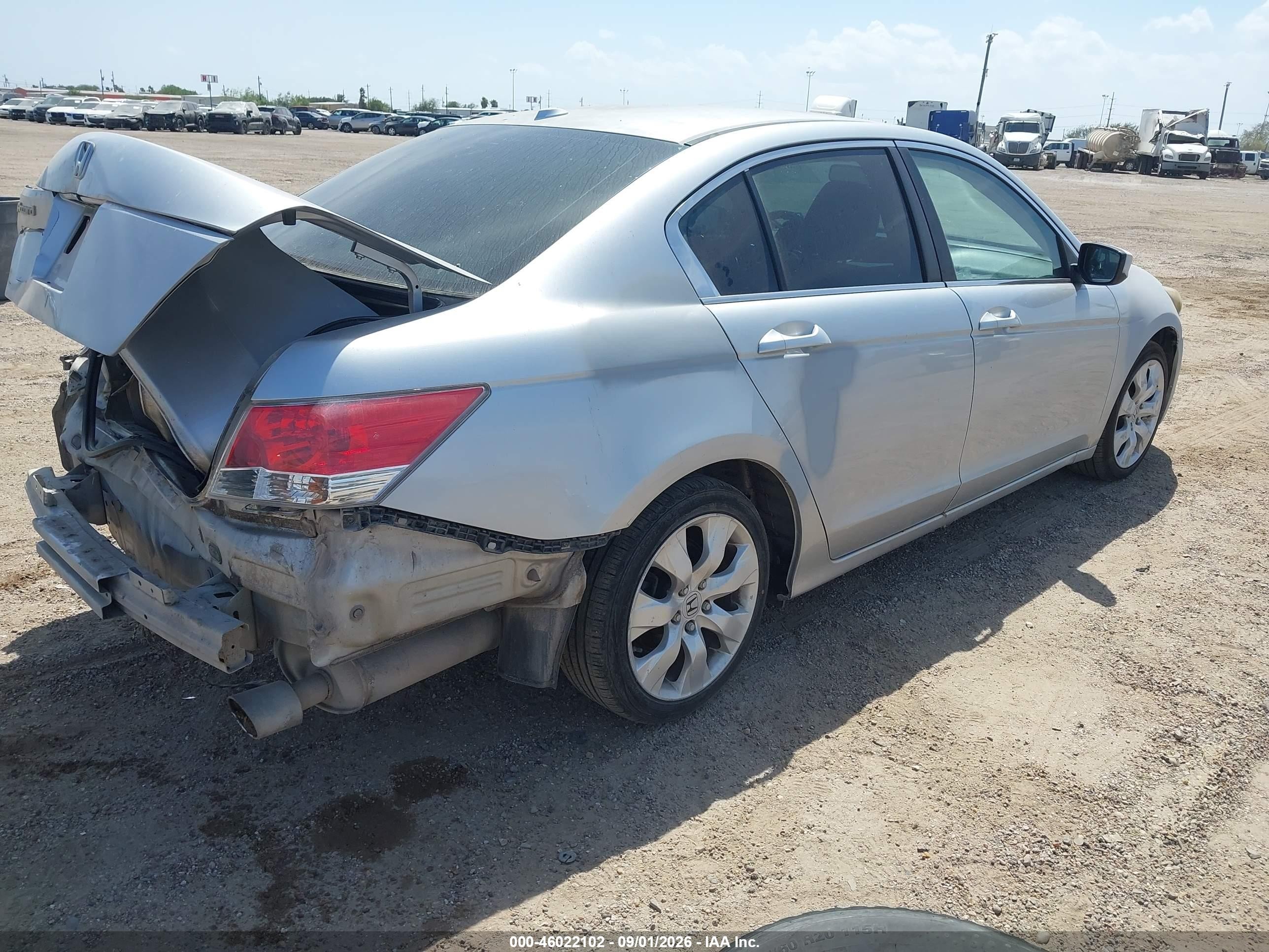 2009 Honda Accord 2.4 Ex-l Серебряный vin: 1HGCP26839A178690