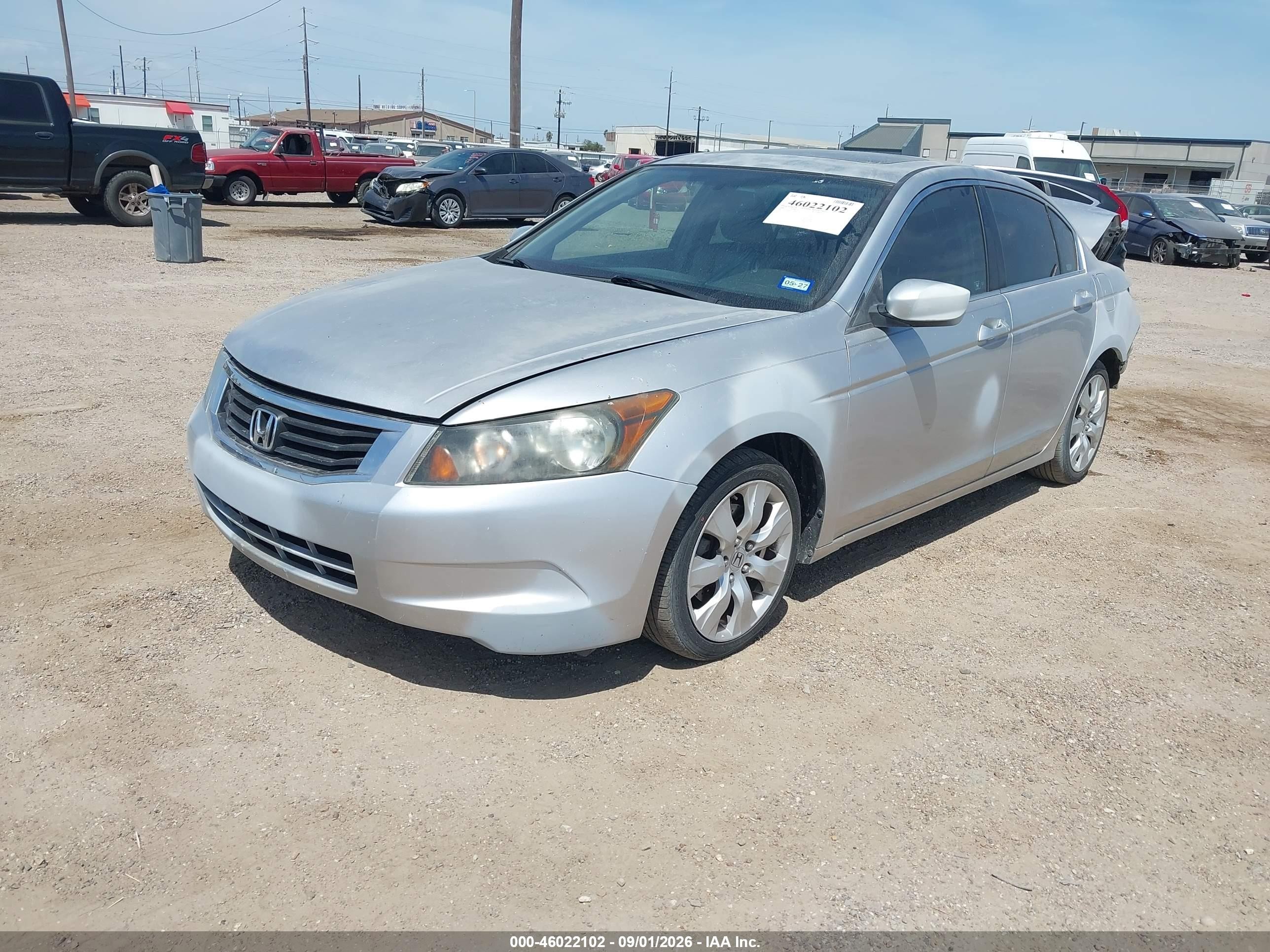 2009 Honda Accord 2.4 Ex-l Серебряный vin: 1HGCP26839A178690