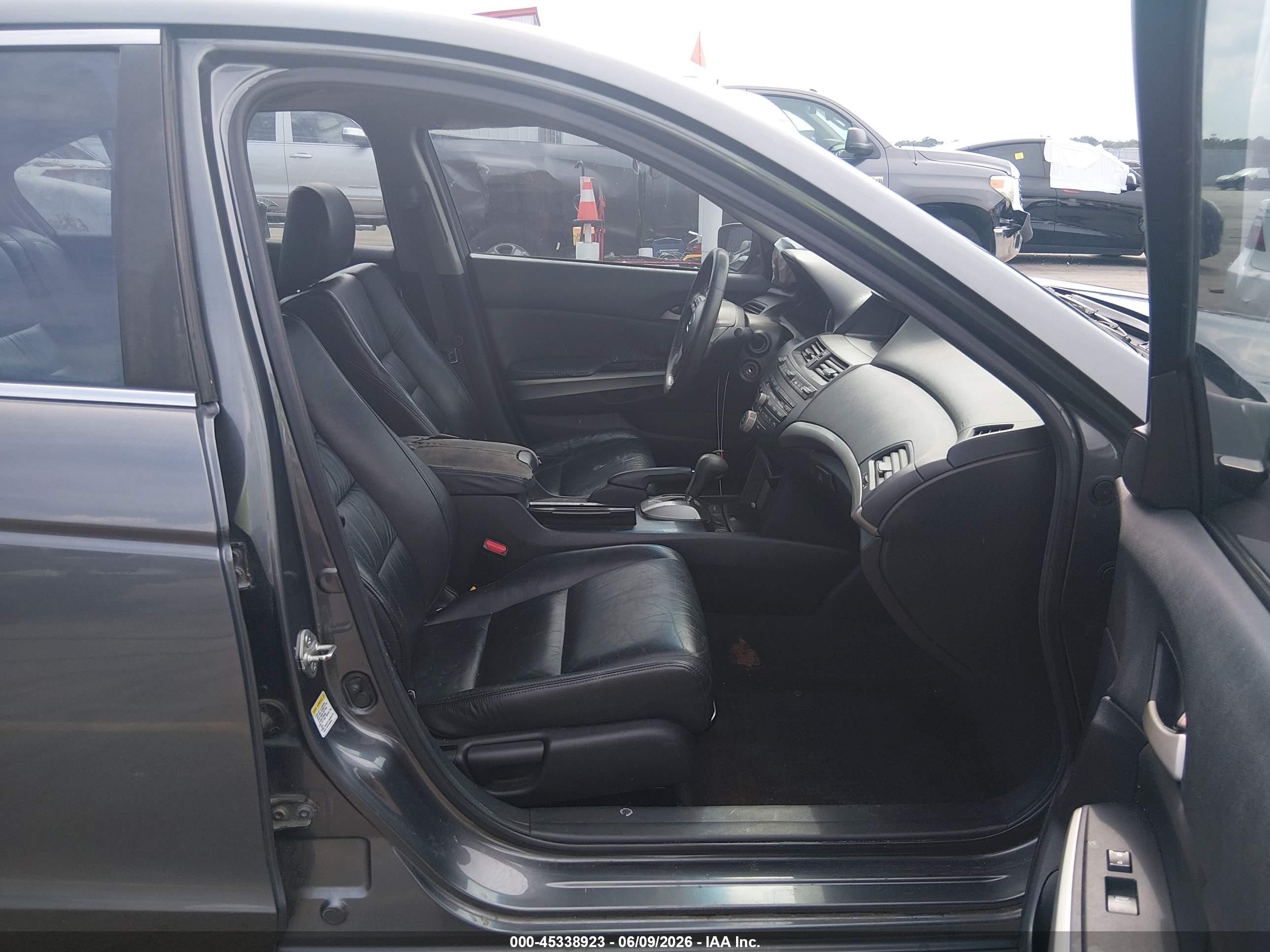 2008 Honda Accord 2.4 Ex-l Gray vin: 1HGCP26848A040929