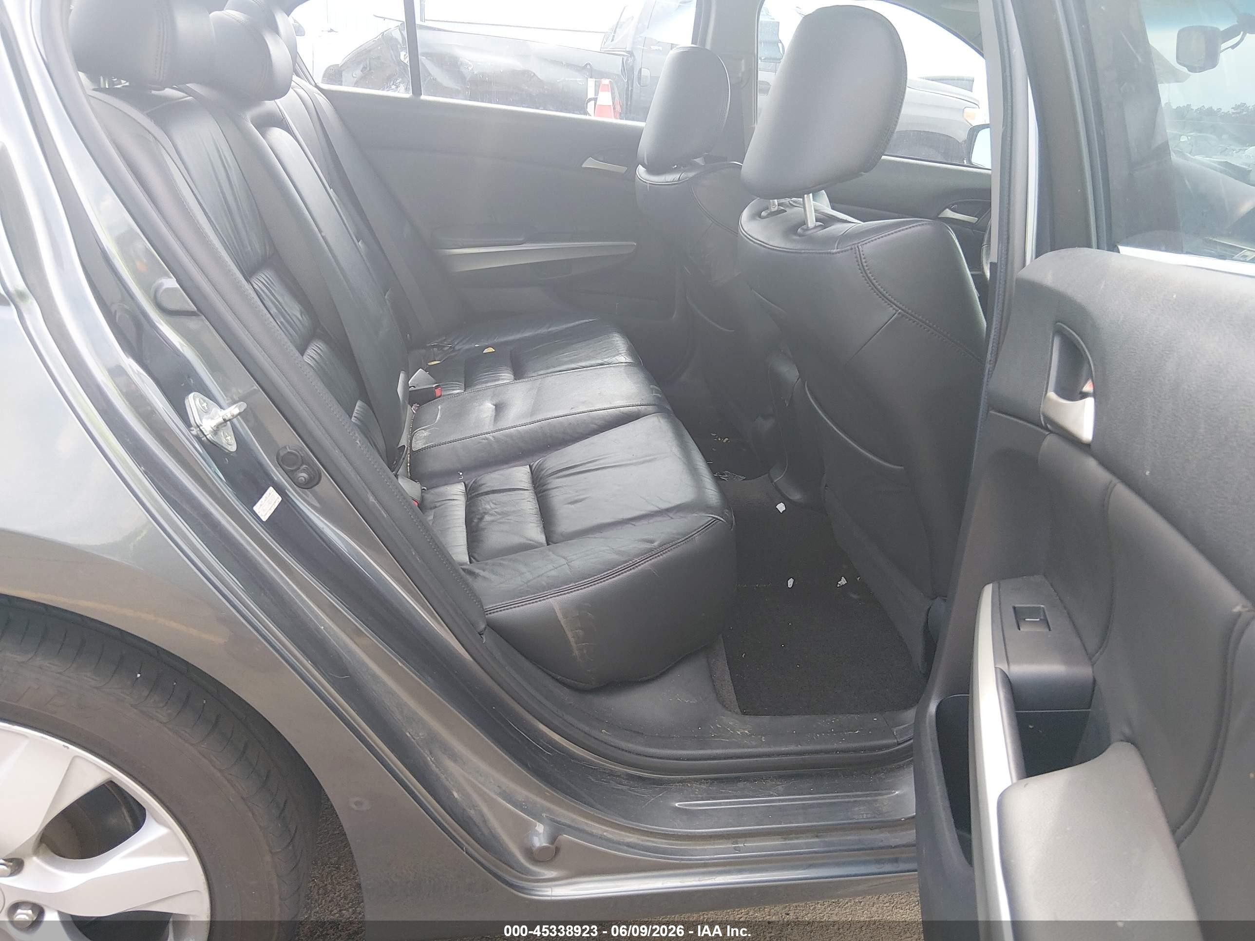 2008 Honda Accord 2.4 Ex-l Gray vin: 1HGCP26848A040929