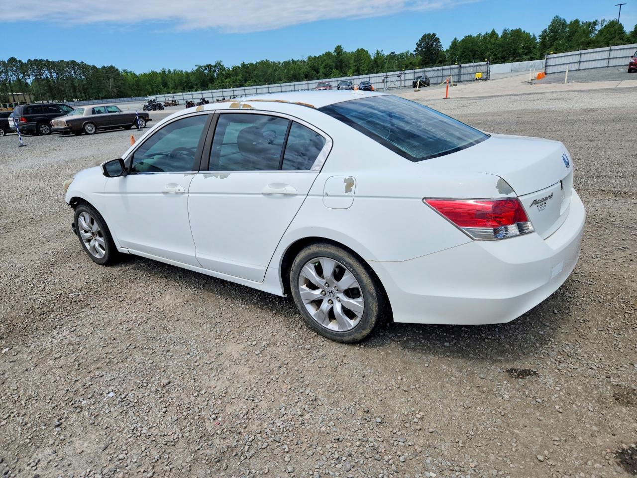 2008 Honda Accord Exl White vin: 1HGCP26848A044317
