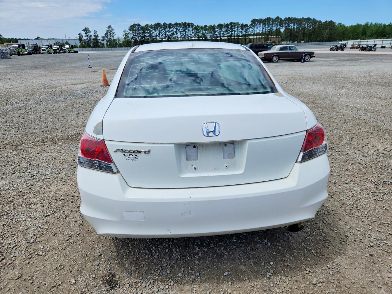 2008 Honda Accord Exl White vin: 1HGCP26848A044317