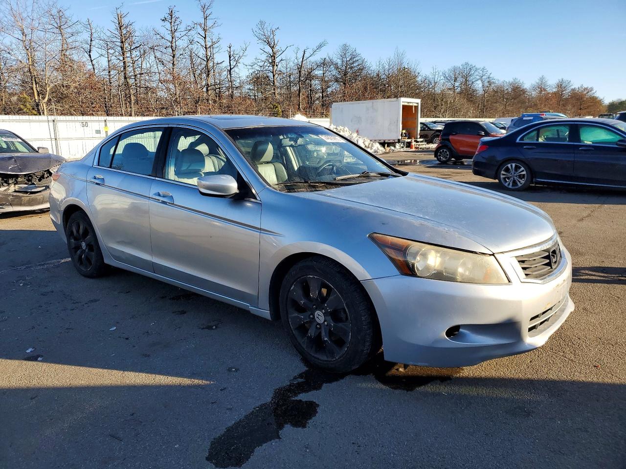 2008 Honda Accord Exl Silver vin: 1HGCP26848A058136