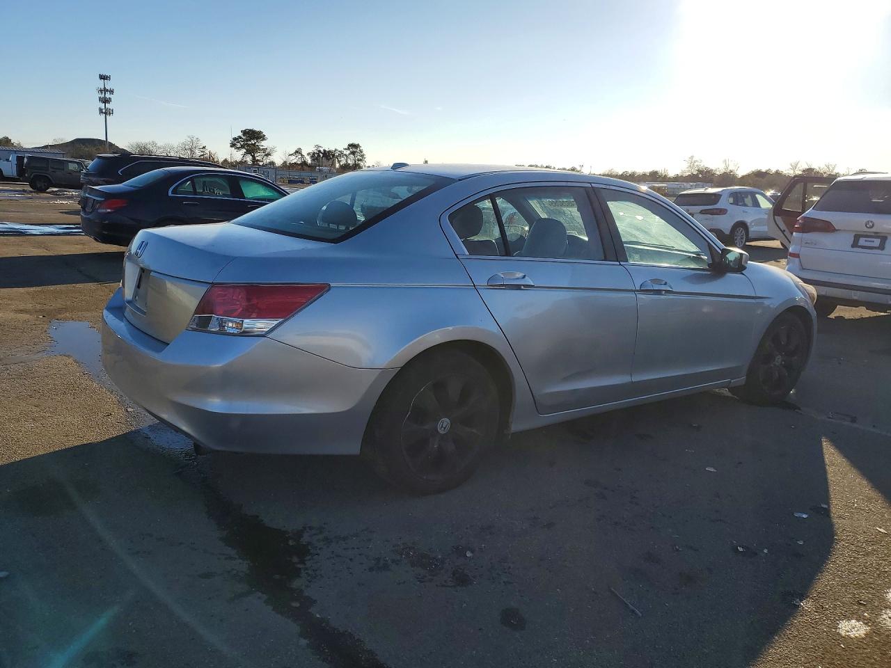 2008 Honda Accord Exl Silver vin: 1HGCP26848A058136