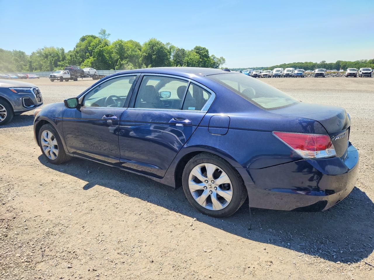2008 Honda Accord Exl Blue vin: 1HGCP26848A066883