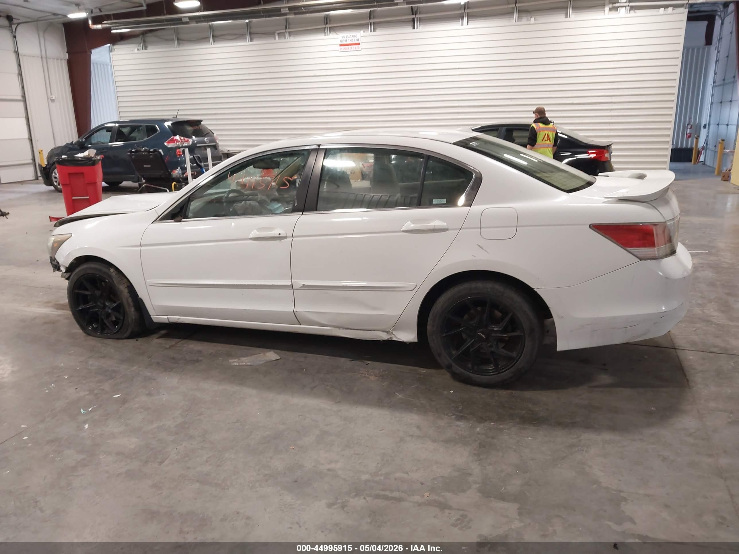 2008 Honda Accord 2.4 Ex-l White vin: 1HGCP26848A096126