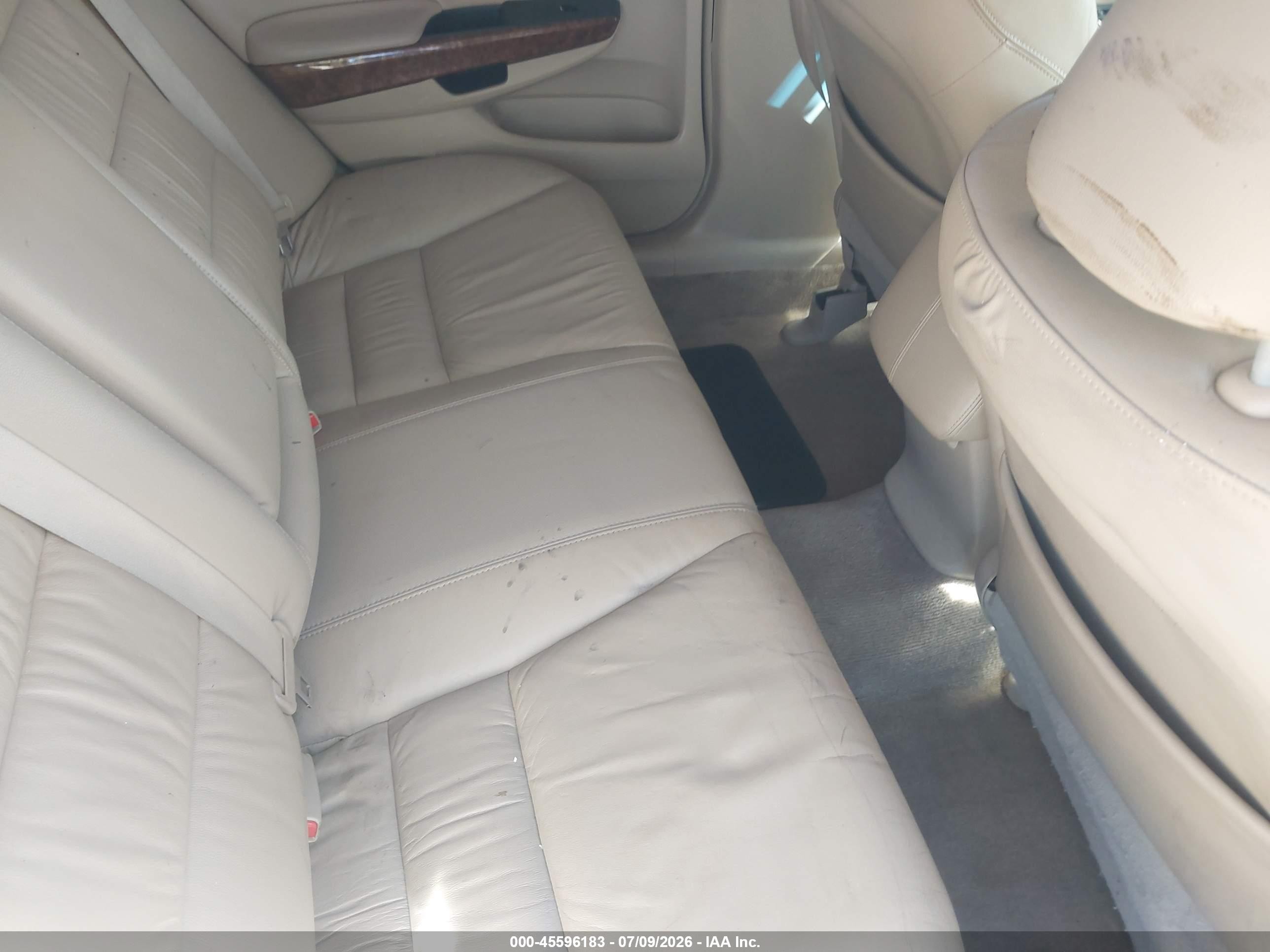 2008 Honda Accord 2.4 Ex-l White vin: 1HGCP26848A106783
