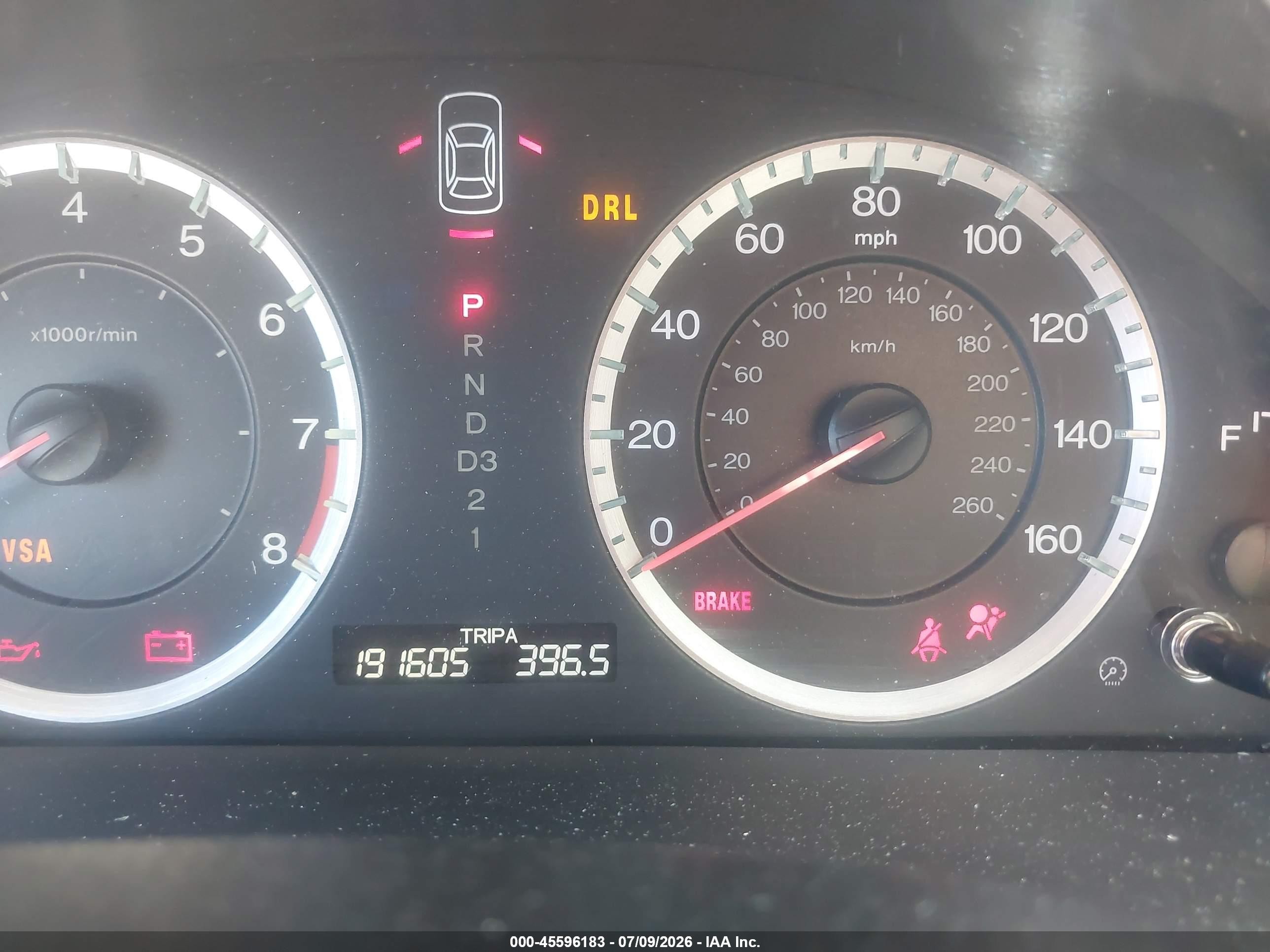 2008 Honda Accord 2.4 Ex-l White vin: 1HGCP26848A106783