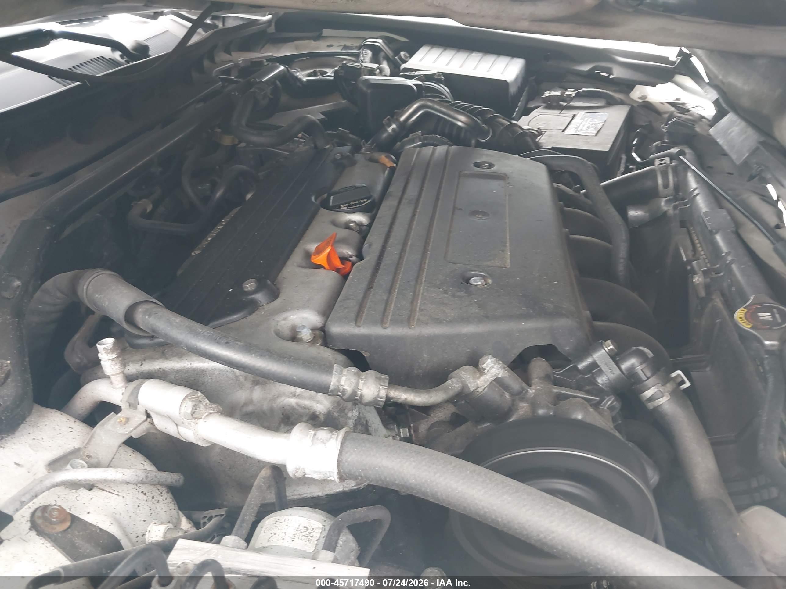 2008 Honda Accord 2.4 Ex-l White vin: 1HGCP26848A144918