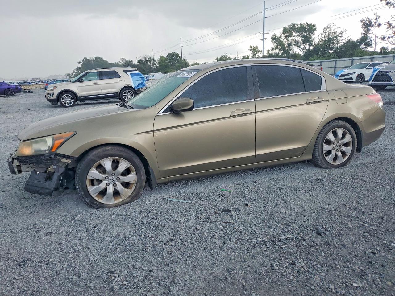 2008 Honda Accord Exl Gold vin: 1HGCP26848A151044
