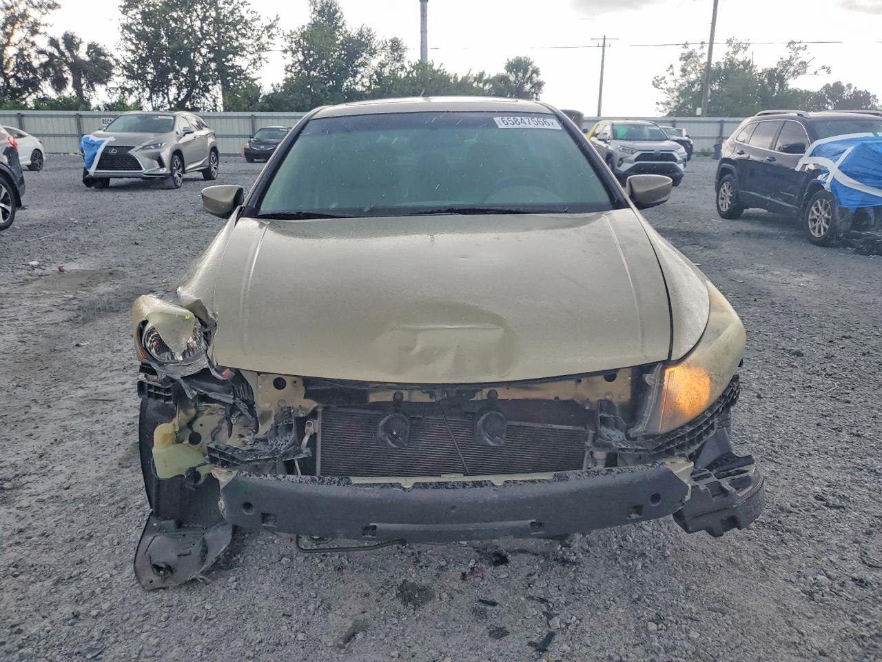 2008 Honda Accord Exl Gold vin: 1HGCP26848A151044