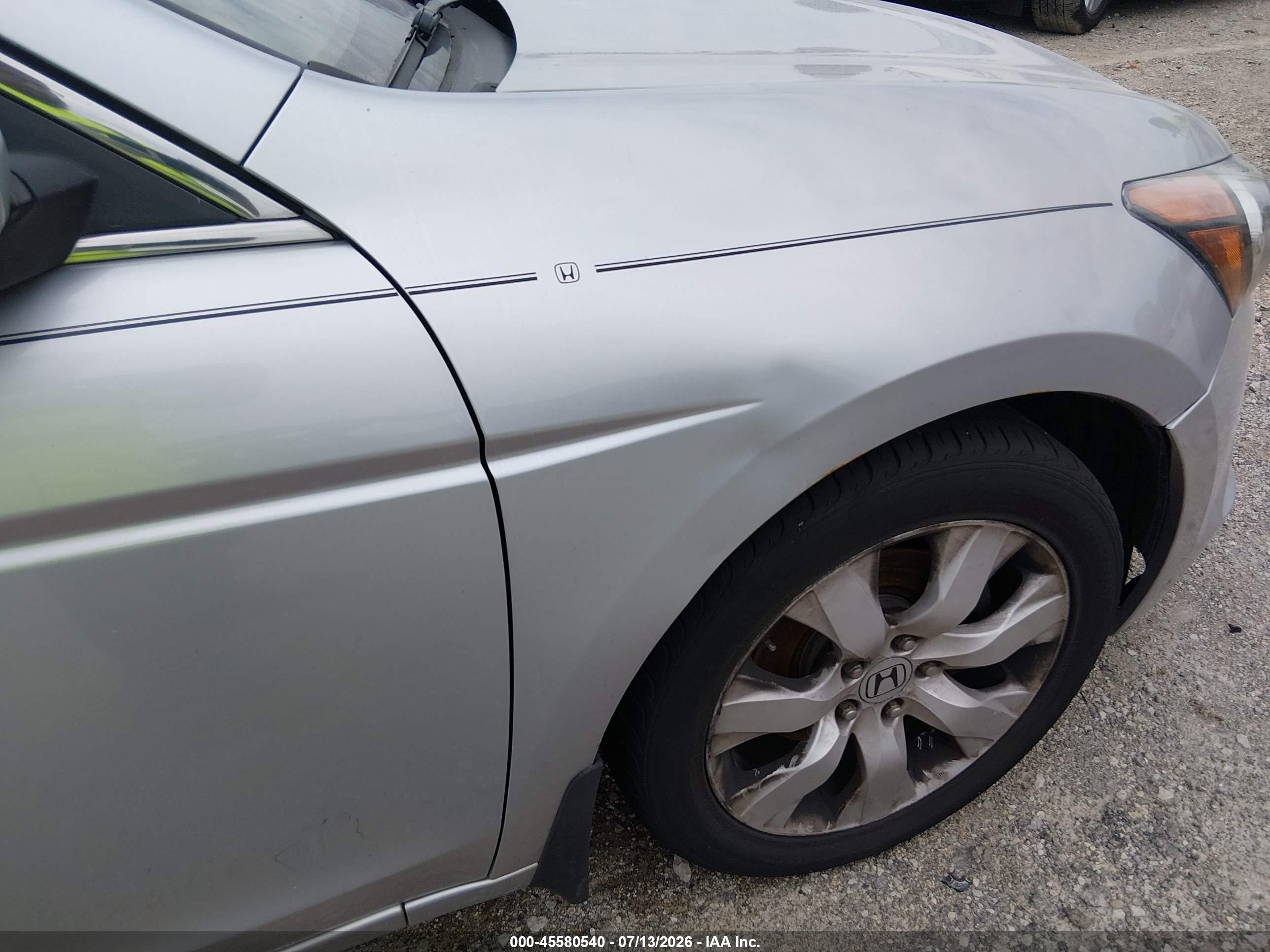 2008 Honda Accord 2.4 Ex-l Silver vin: 1HGCP26848A159998