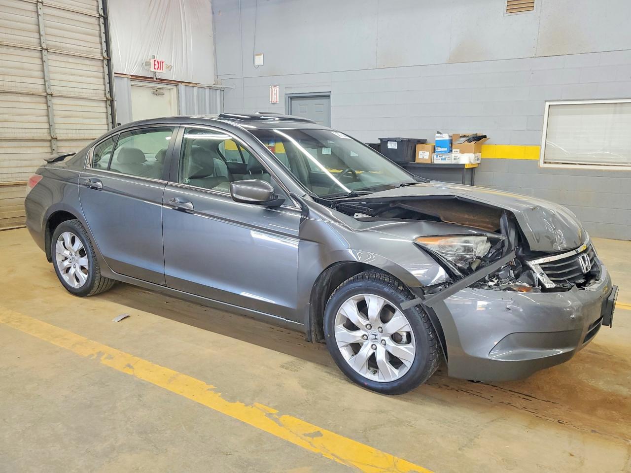 2008 Honda Accord Exl Gray vin: 1HGCP26848A161122