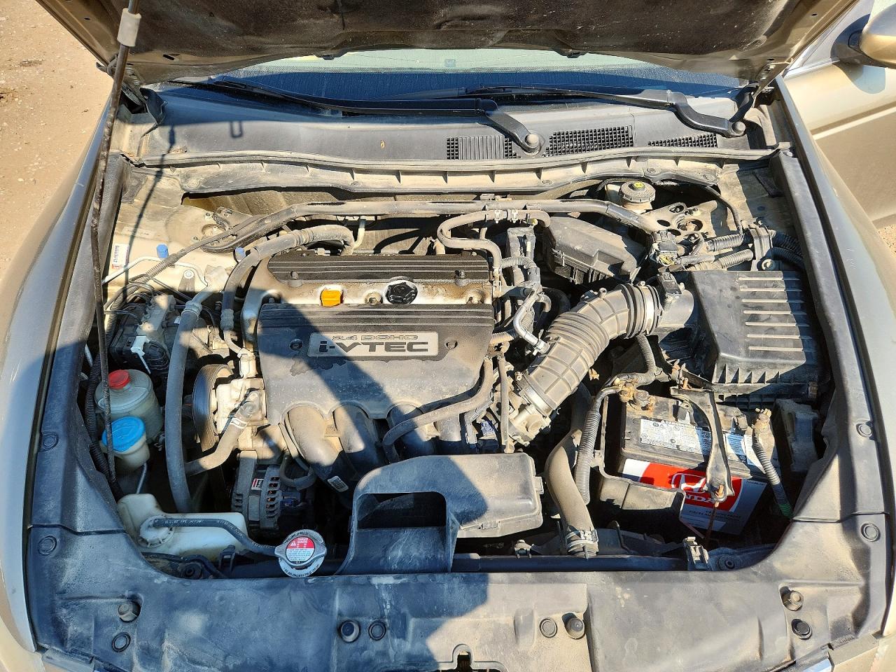 2008 Honda Accord Exl Золотой vin: 1HGCP26848A801460