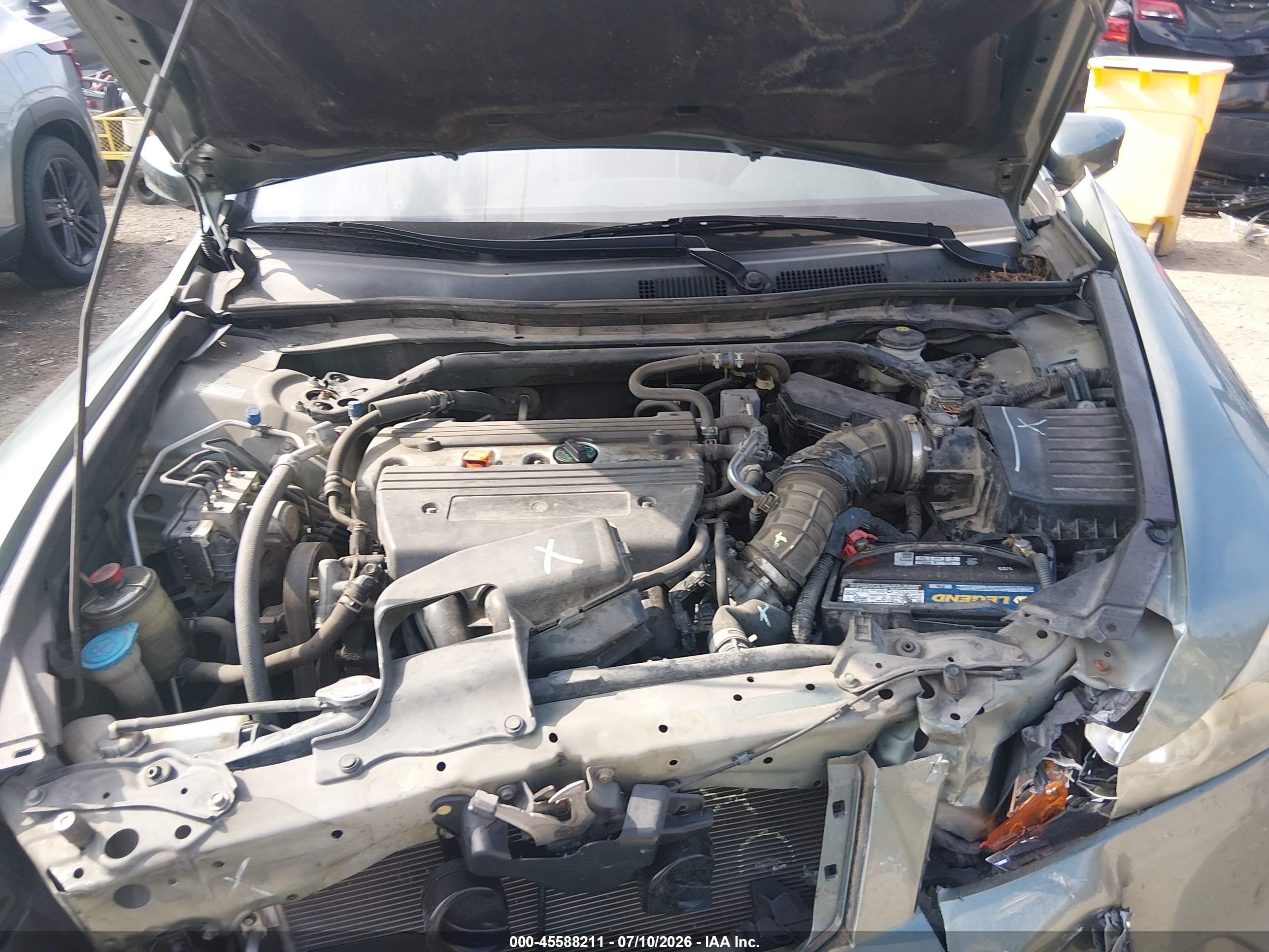 2009 Honda Accord 2.4 Ex-l Green vin: 1HGCP26849A006989