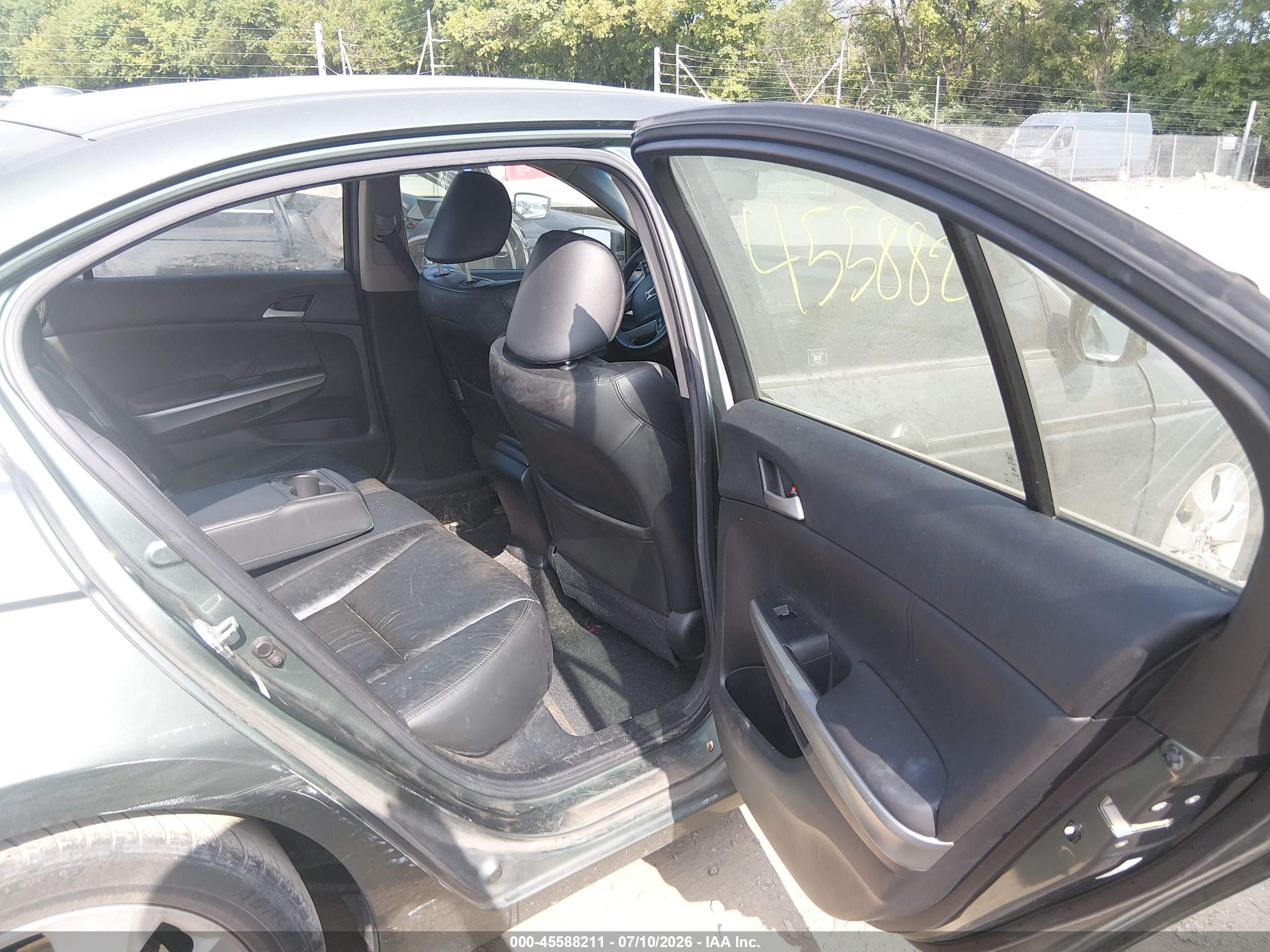 2009 Honda Accord 2.4 Ex-l Green vin: 1HGCP26849A006989