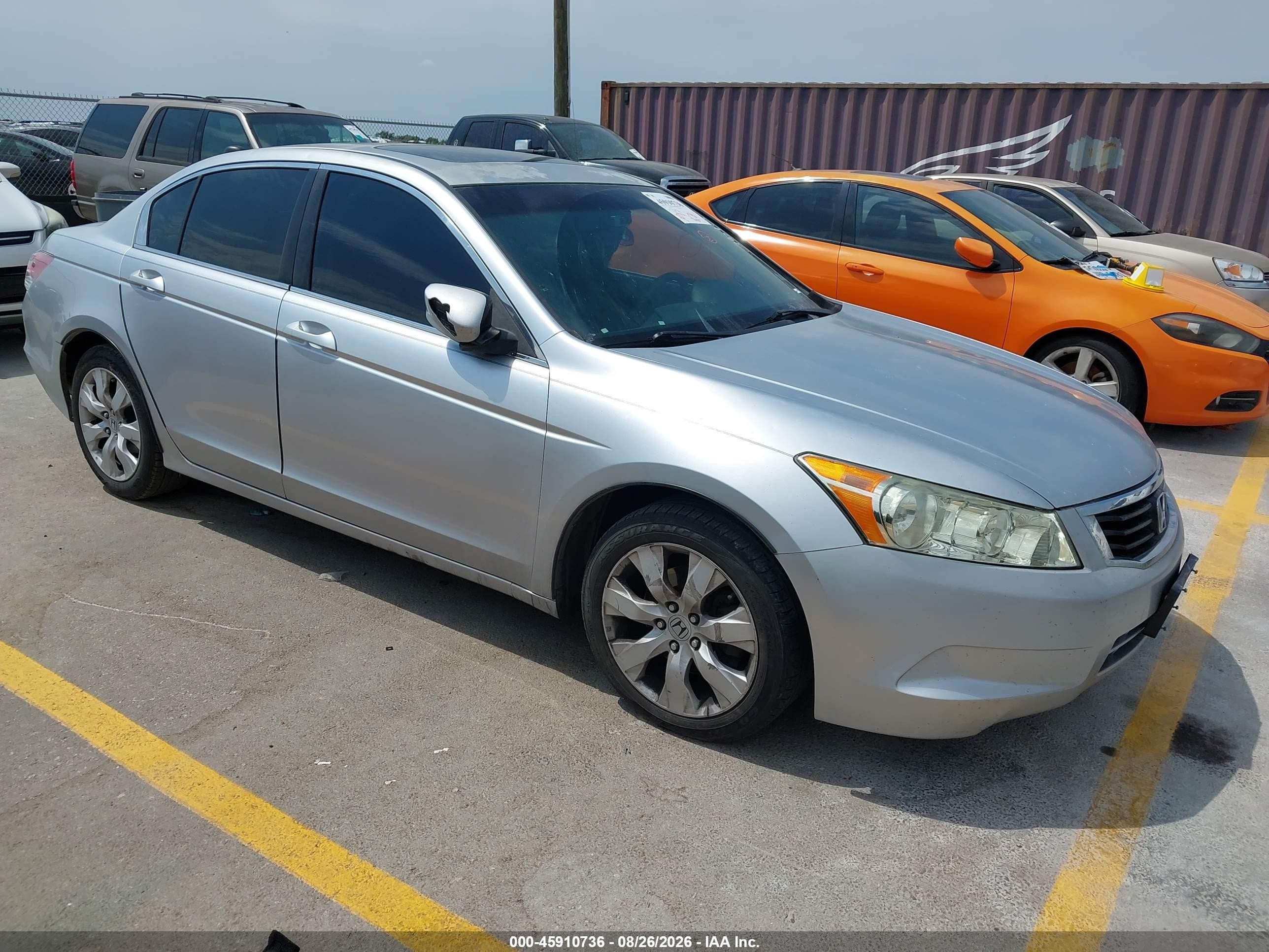 2009 Honda Accord 2.4 Ex-l Silver vin: 1HGCP26849A022612