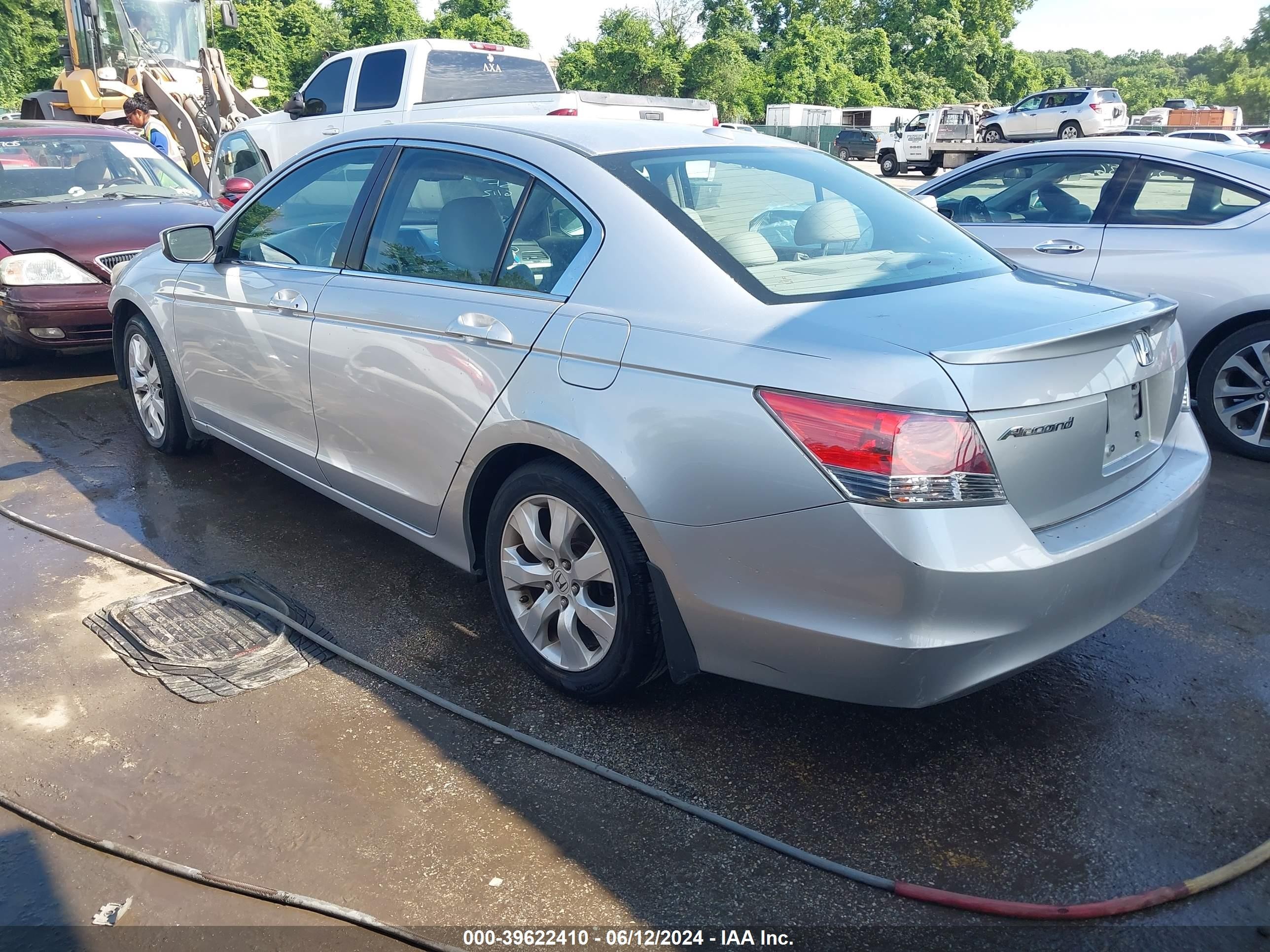 2009 Honda Accord 2.4 Ex-l Silver vin: 1HGCP26849A025283