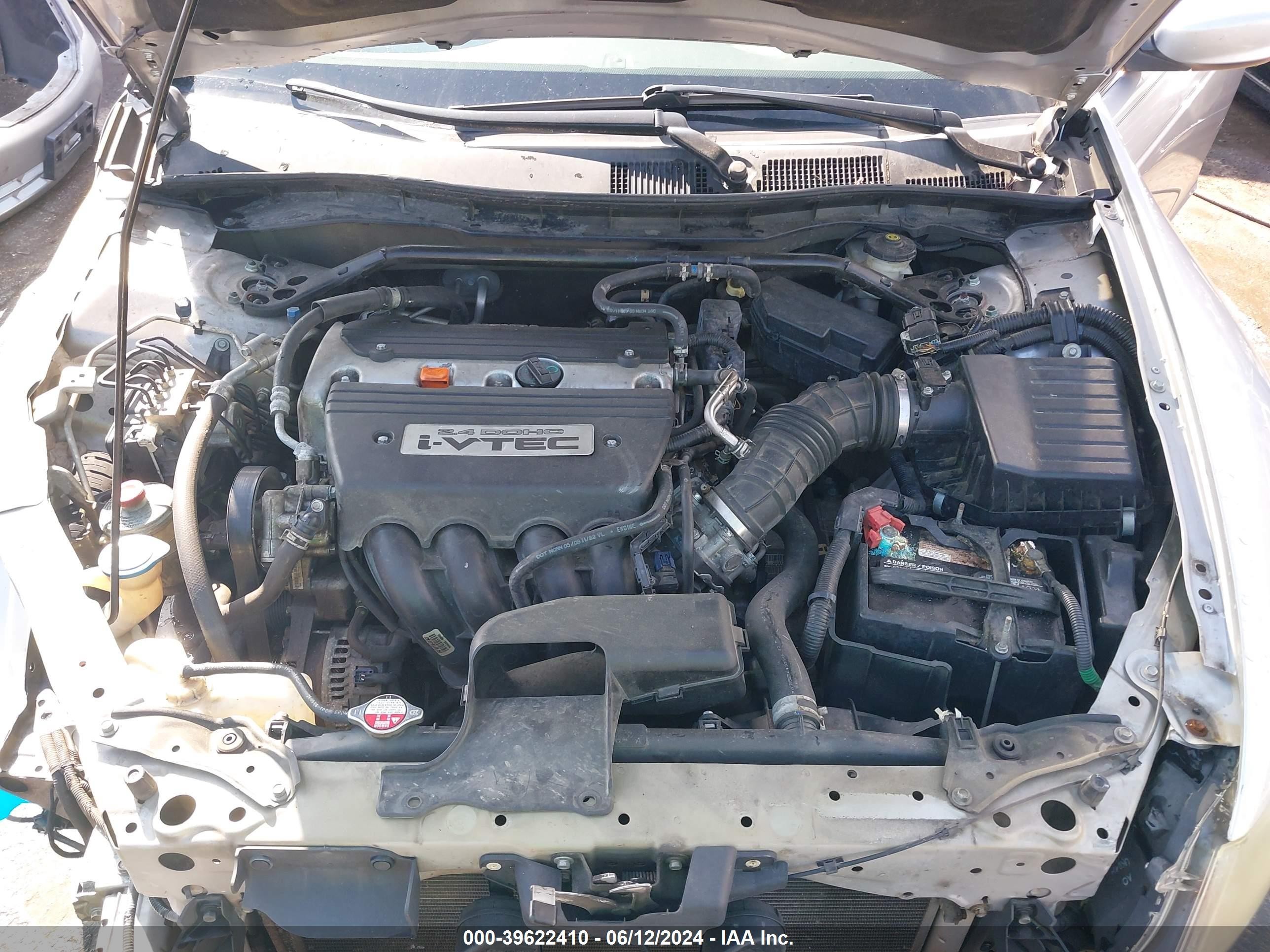 2009 Honda Accord 2.4 Ex-l Silver vin: 1HGCP26849A025283
