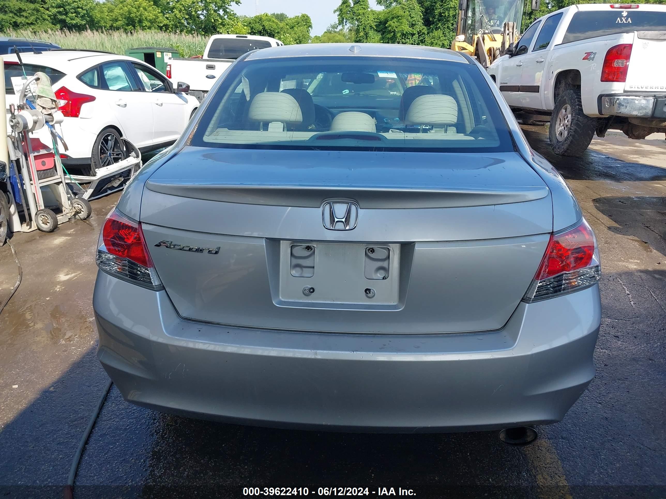 2009 Honda Accord 2.4 Ex-l Silver vin: 1HGCP26849A025283