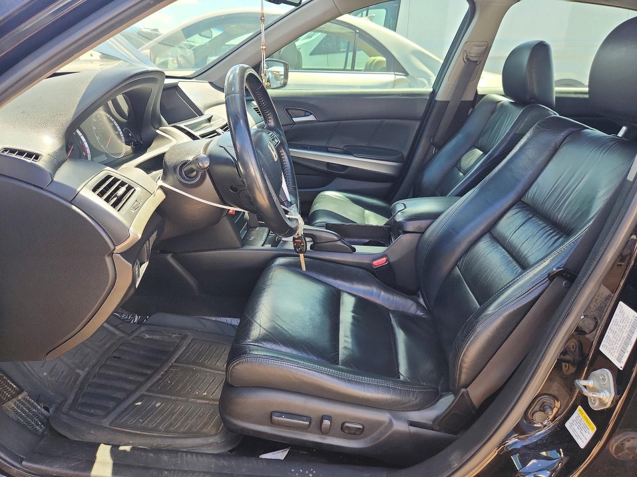 2009 Honda Accord Exl Black vin: 1HGCP26849A050894