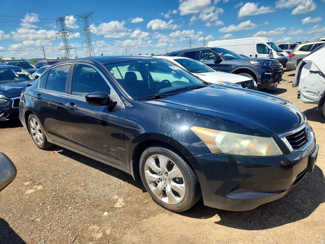 2009 Honda Accord Exl Black vin: 1HGCP26849A050894