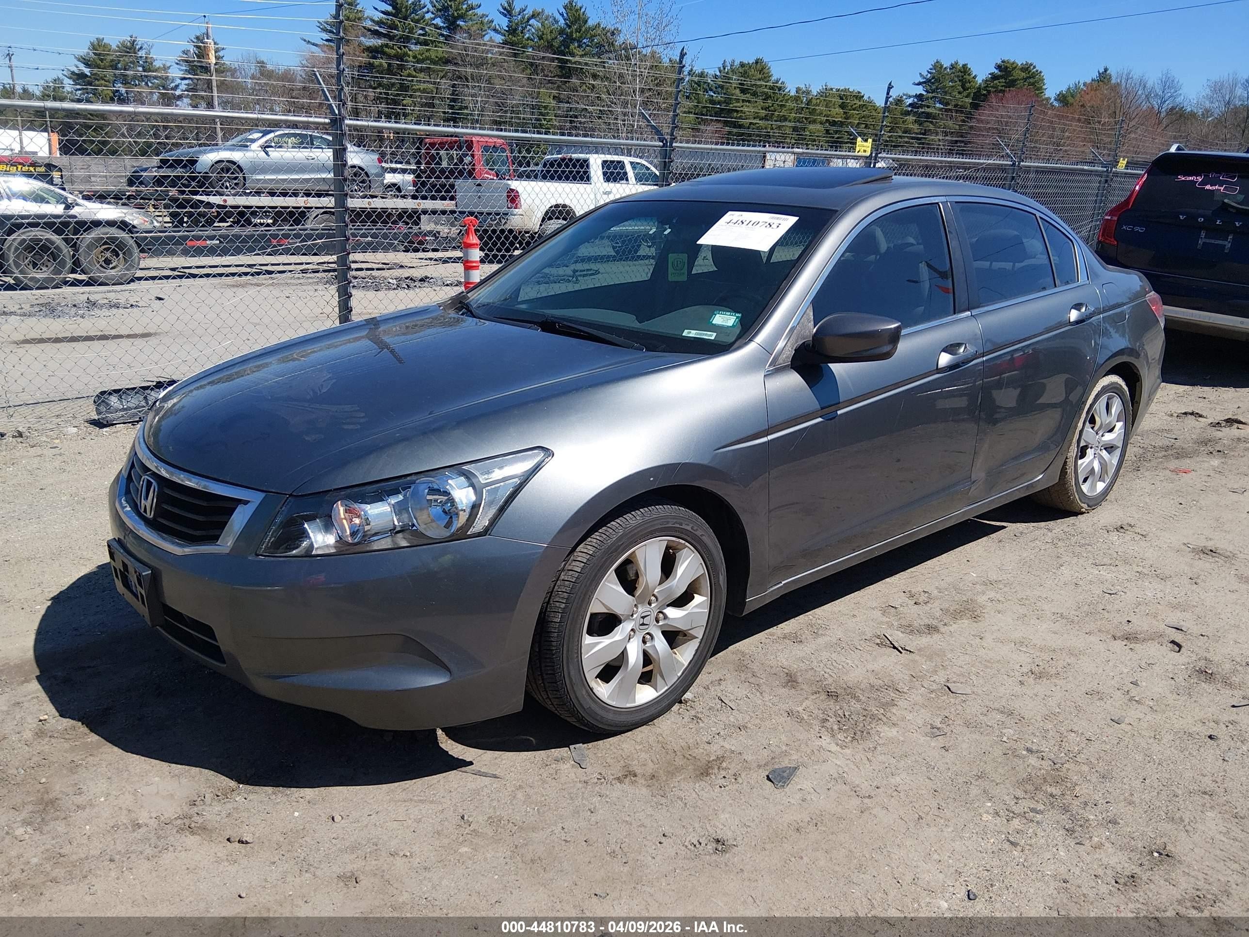 2009 Honda Accord 2.4 Ex-l Серый vin: 1HGCP26849A067145