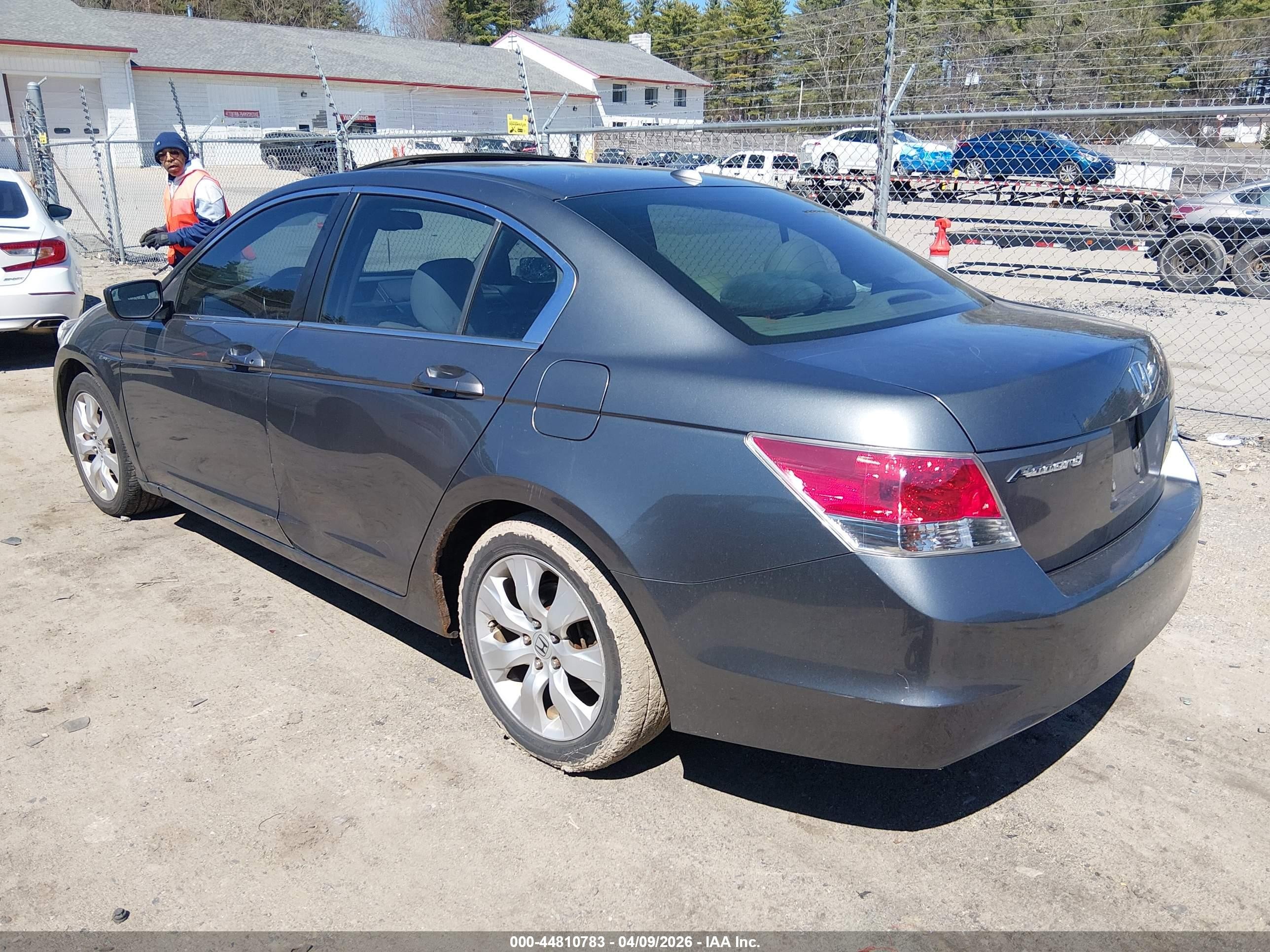 2009 Honda Accord 2.4 Ex-l Серый vin: 1HGCP26849A067145