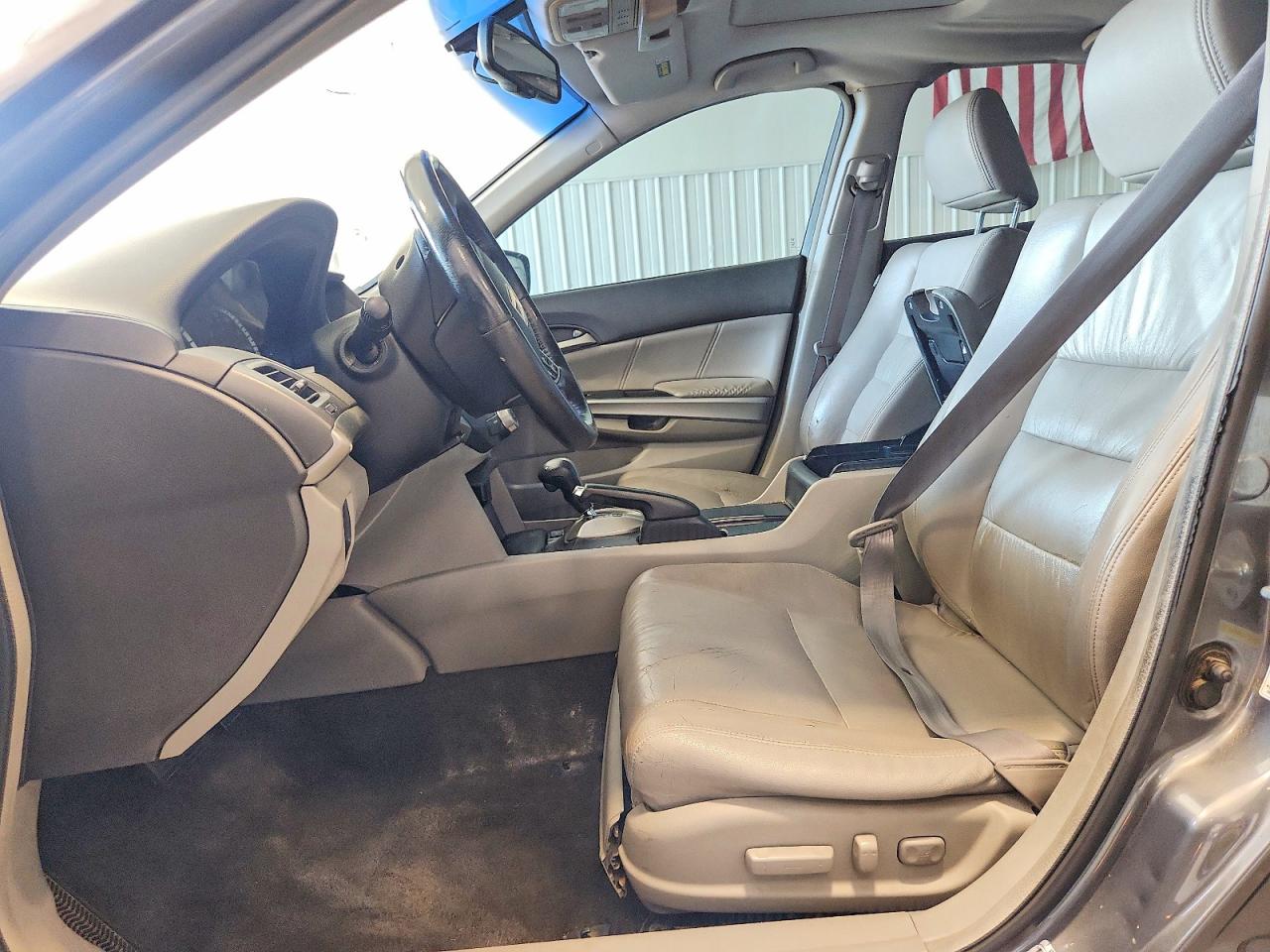 2009 Honda Accord Exl Серый vin: 1HGCP26849A071700