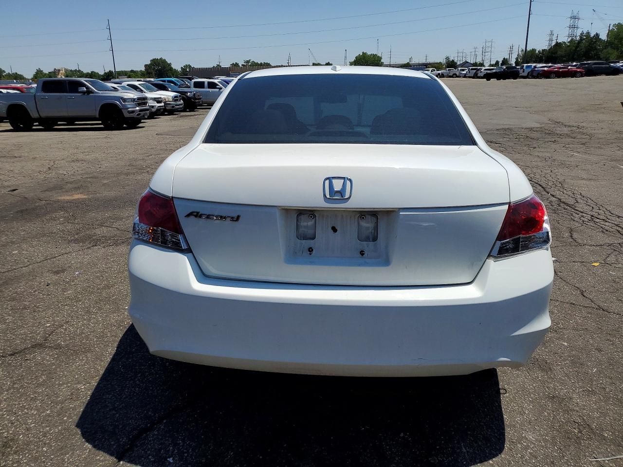 2009 Honda Accord Exl White vin: 1HGCP26849A094202