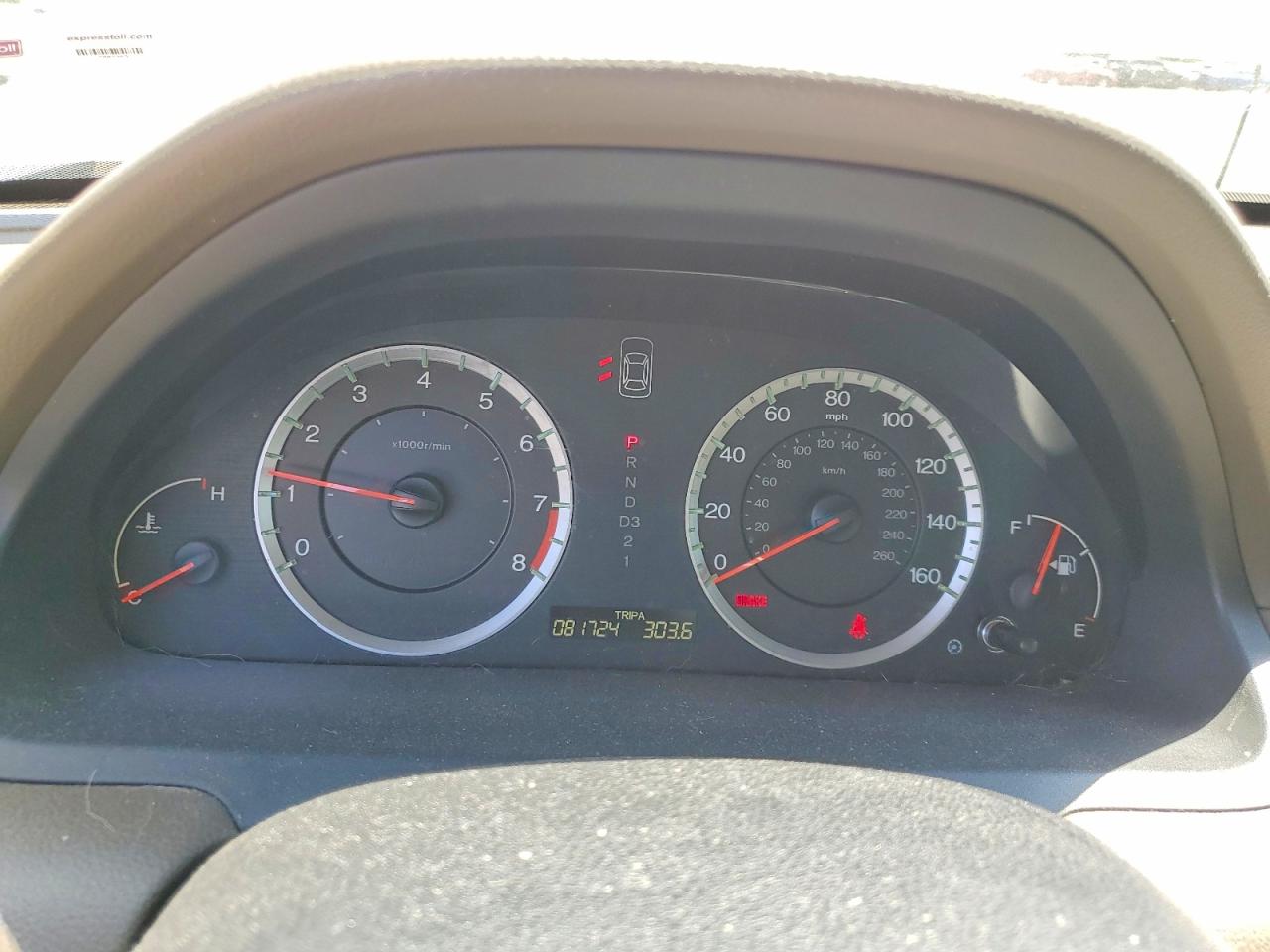 2009 Honda Accord Exl White vin: 1HGCP26849A094202