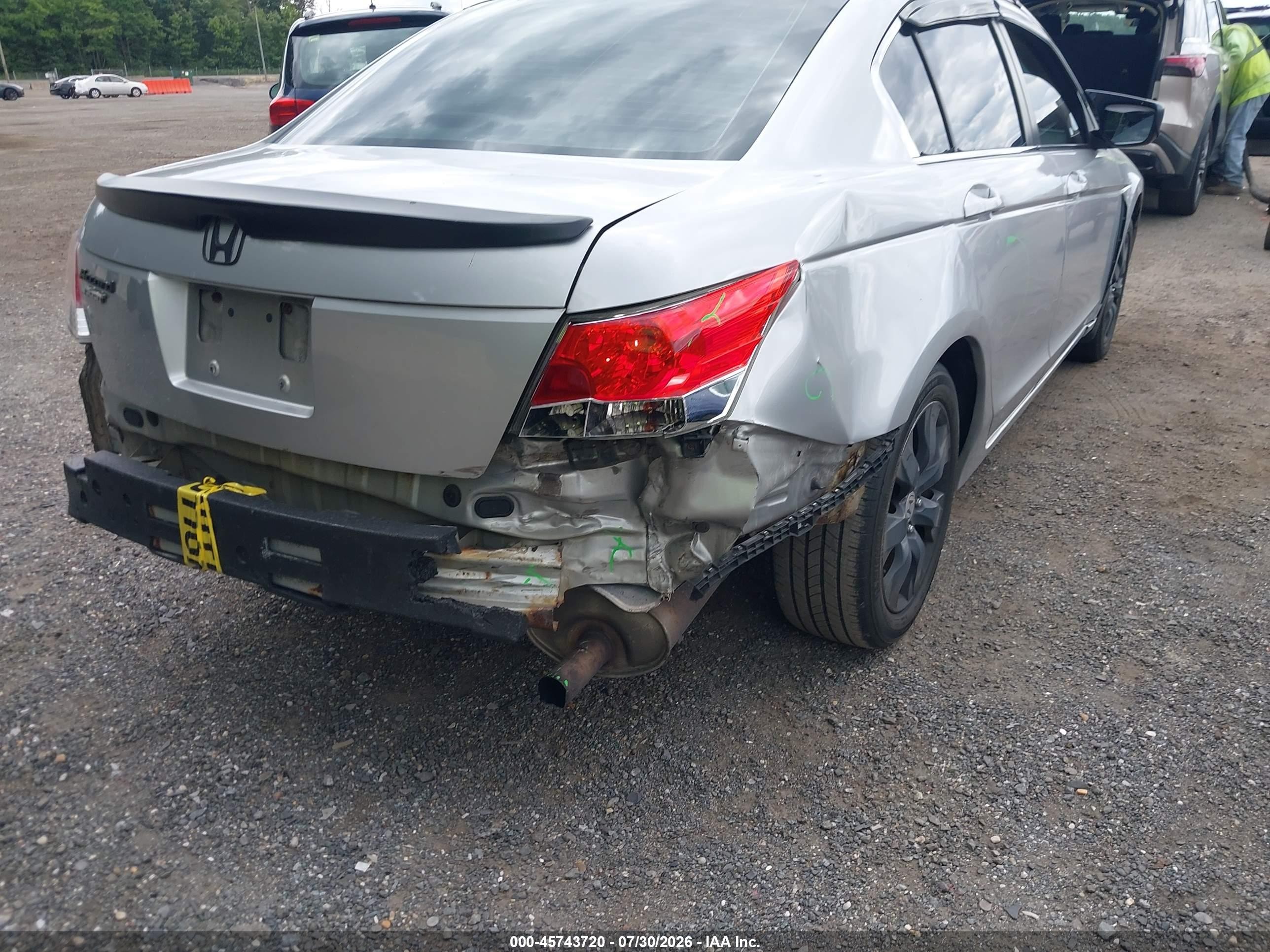 2009 Honda Accord 2.4 Ex-l Silver vin: 1HGCP26849A099741